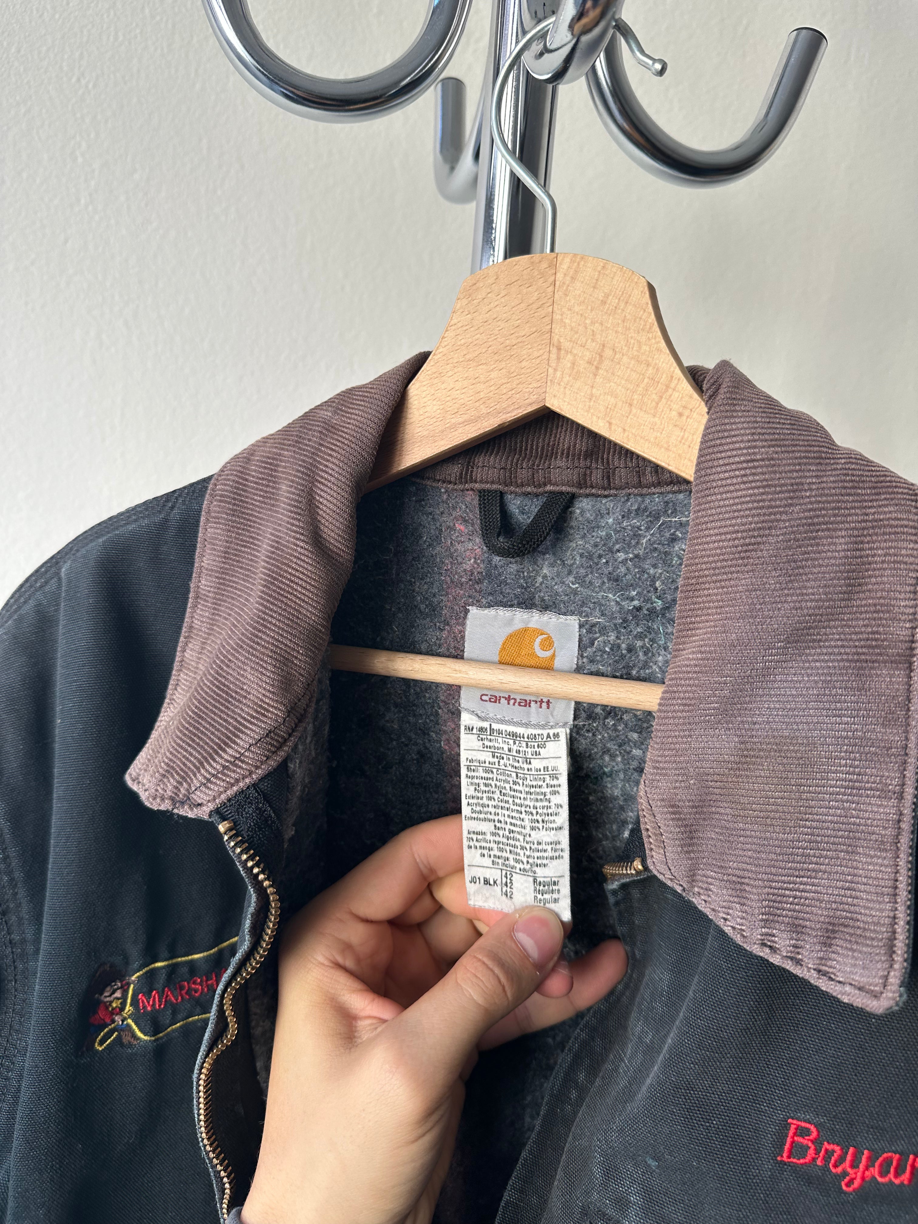 Vintage Carhartt J01 BLK Detroit Jacket - size M/L