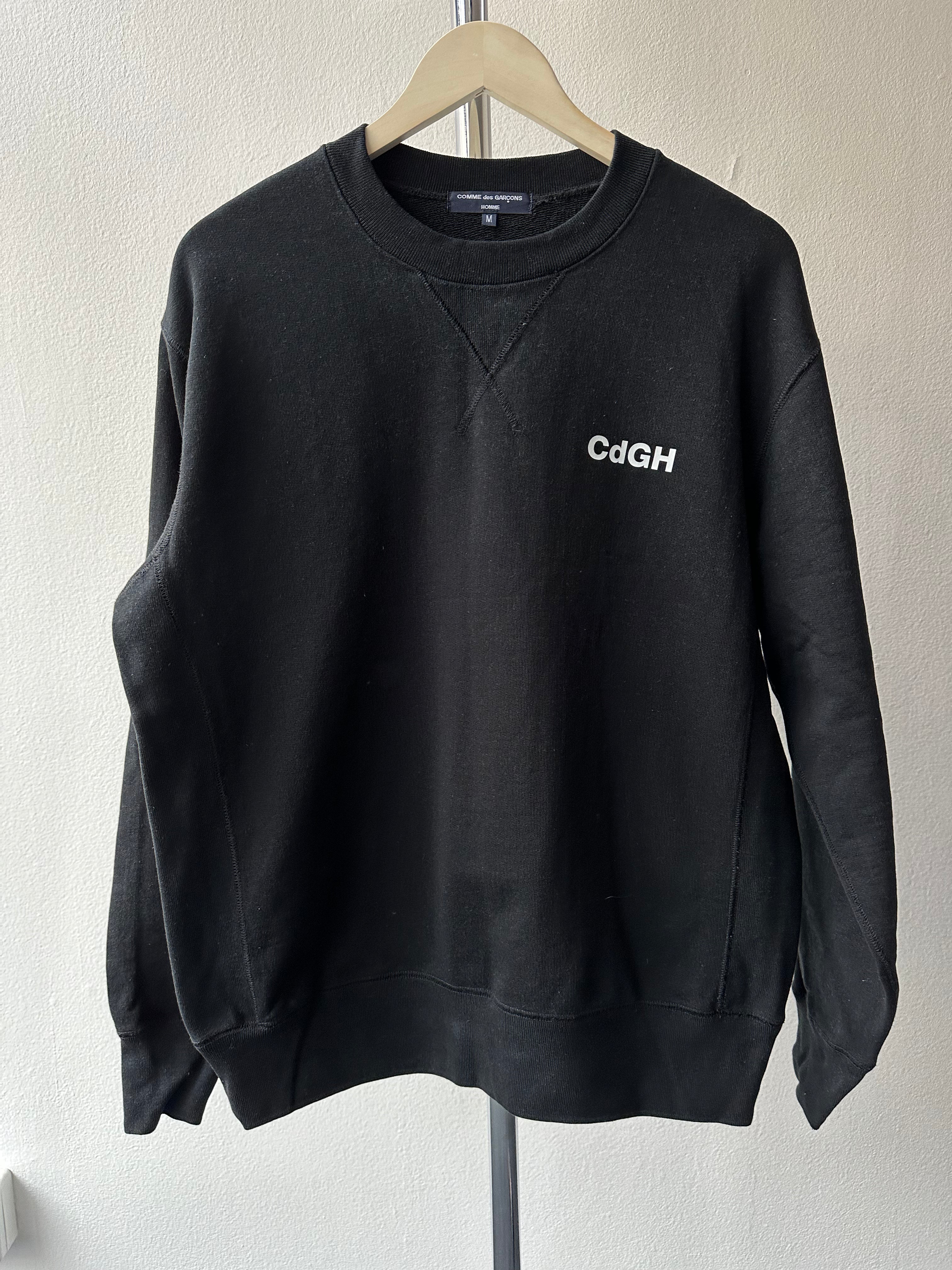 Comme Des Garcons Homme Logo Crewneck - size M