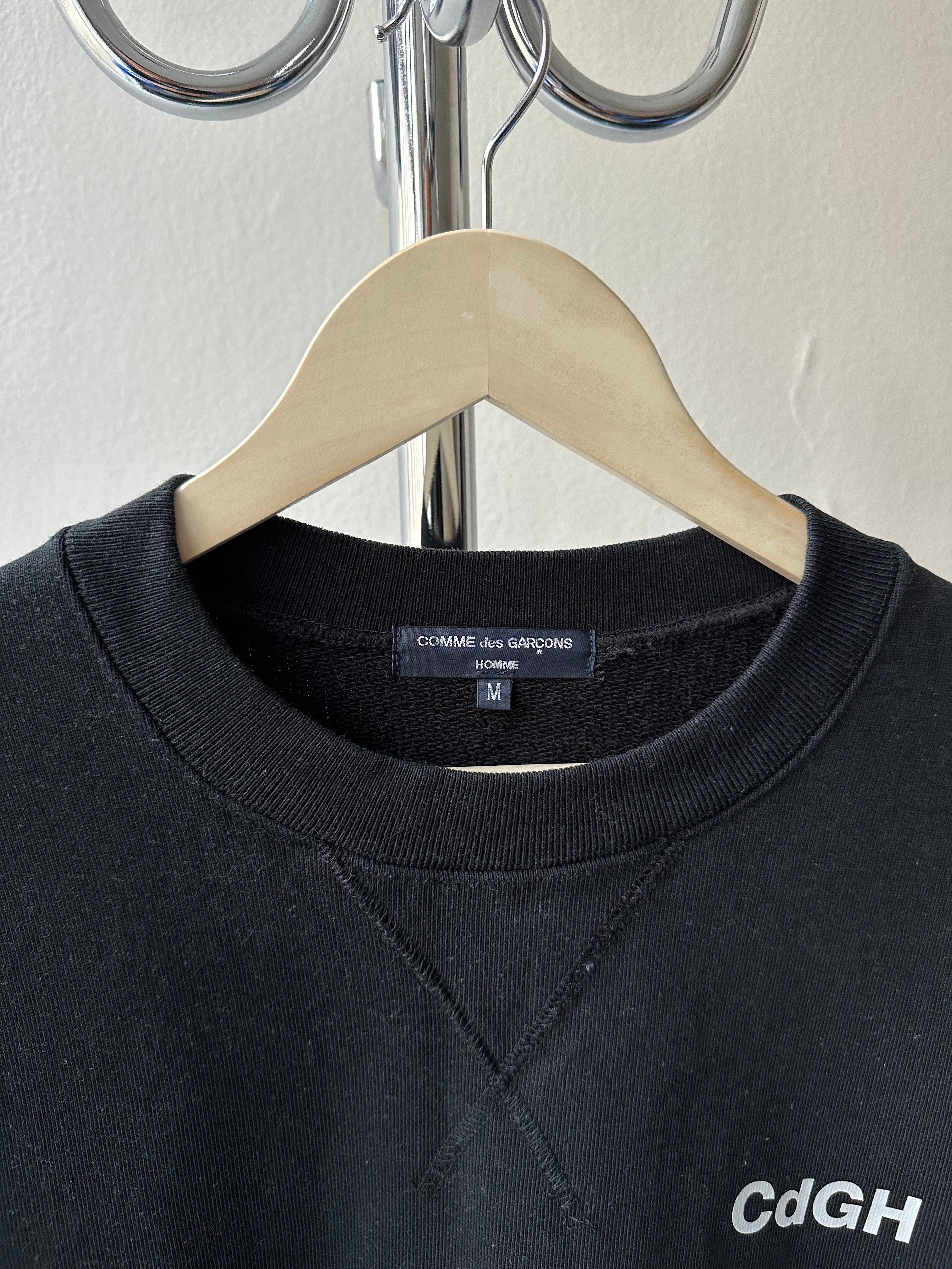 Comme Des Garcons Homme Logo Crewneck - size M