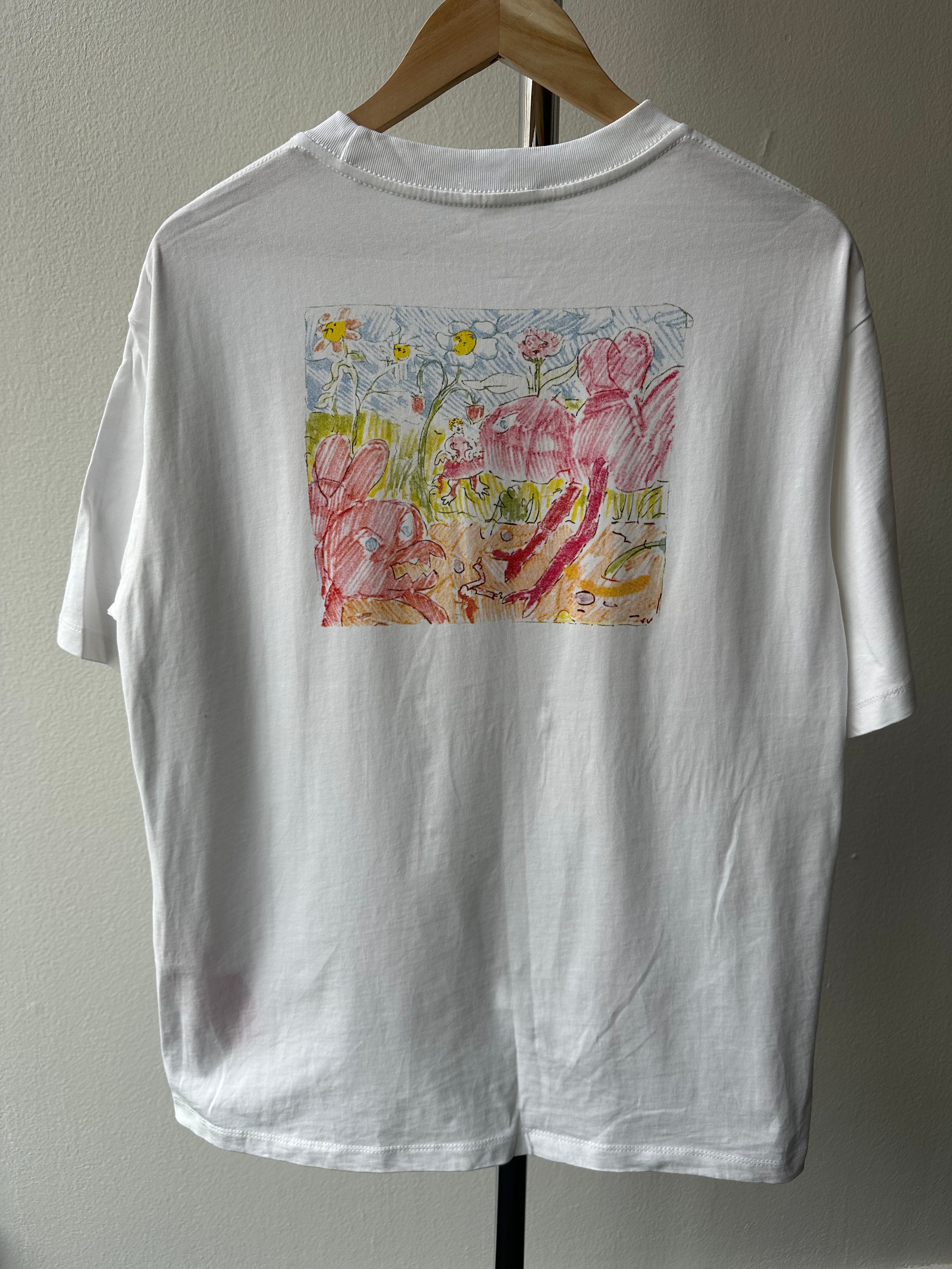 Marni Flower Logo T-shirt - size L