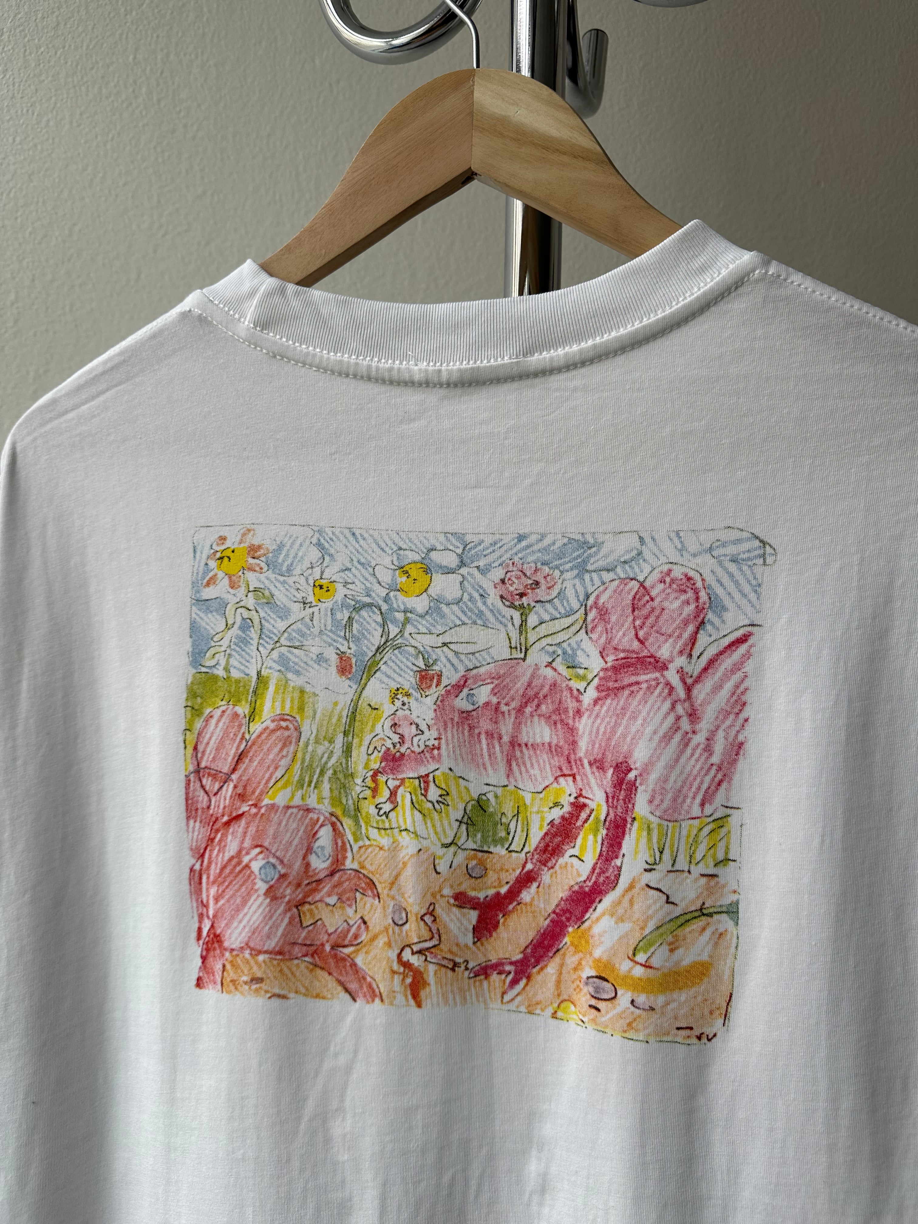 Marni Flower Logo T-shirt - size L