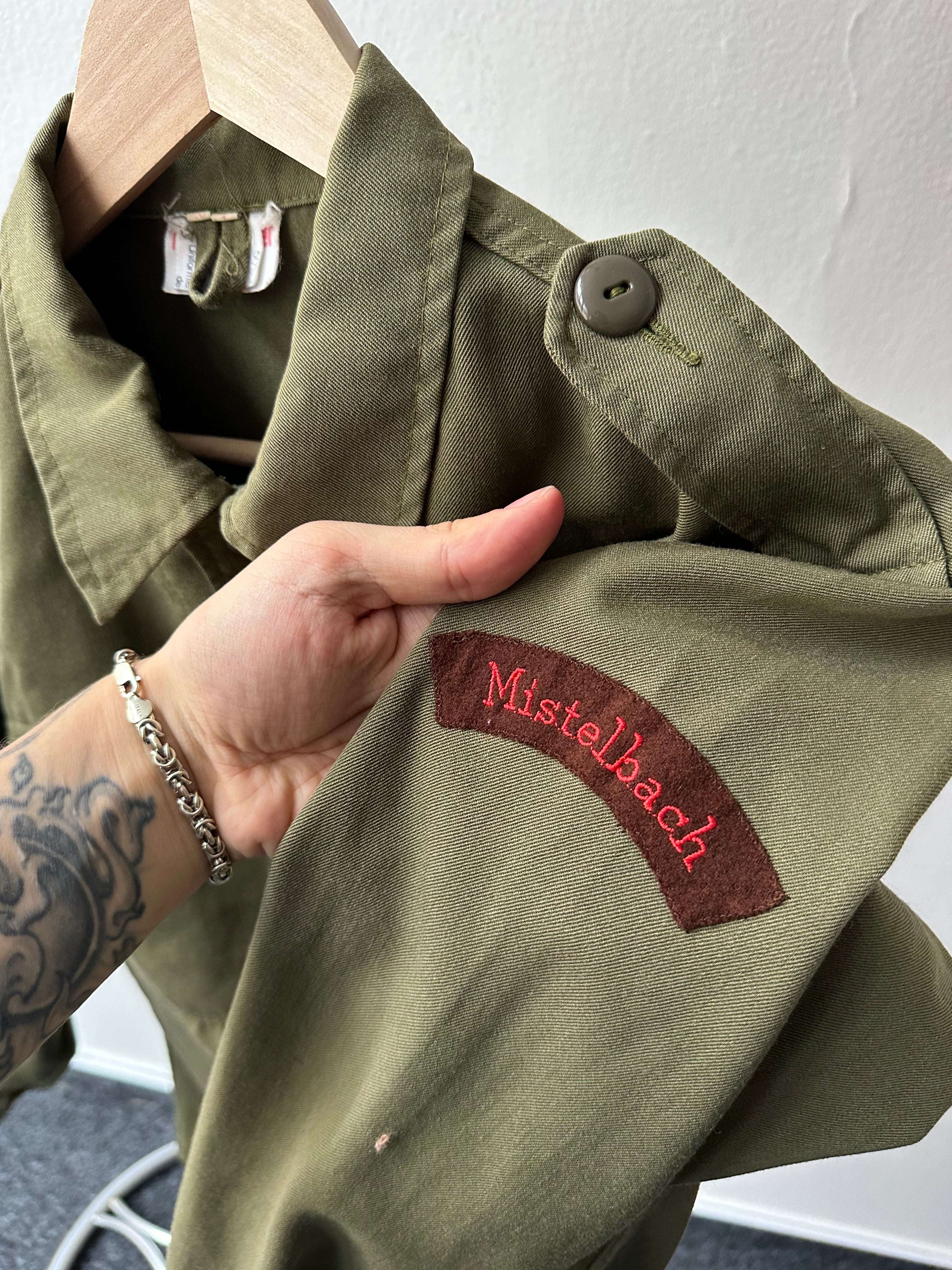 1980s Military Overshirt Jacket - size M/L