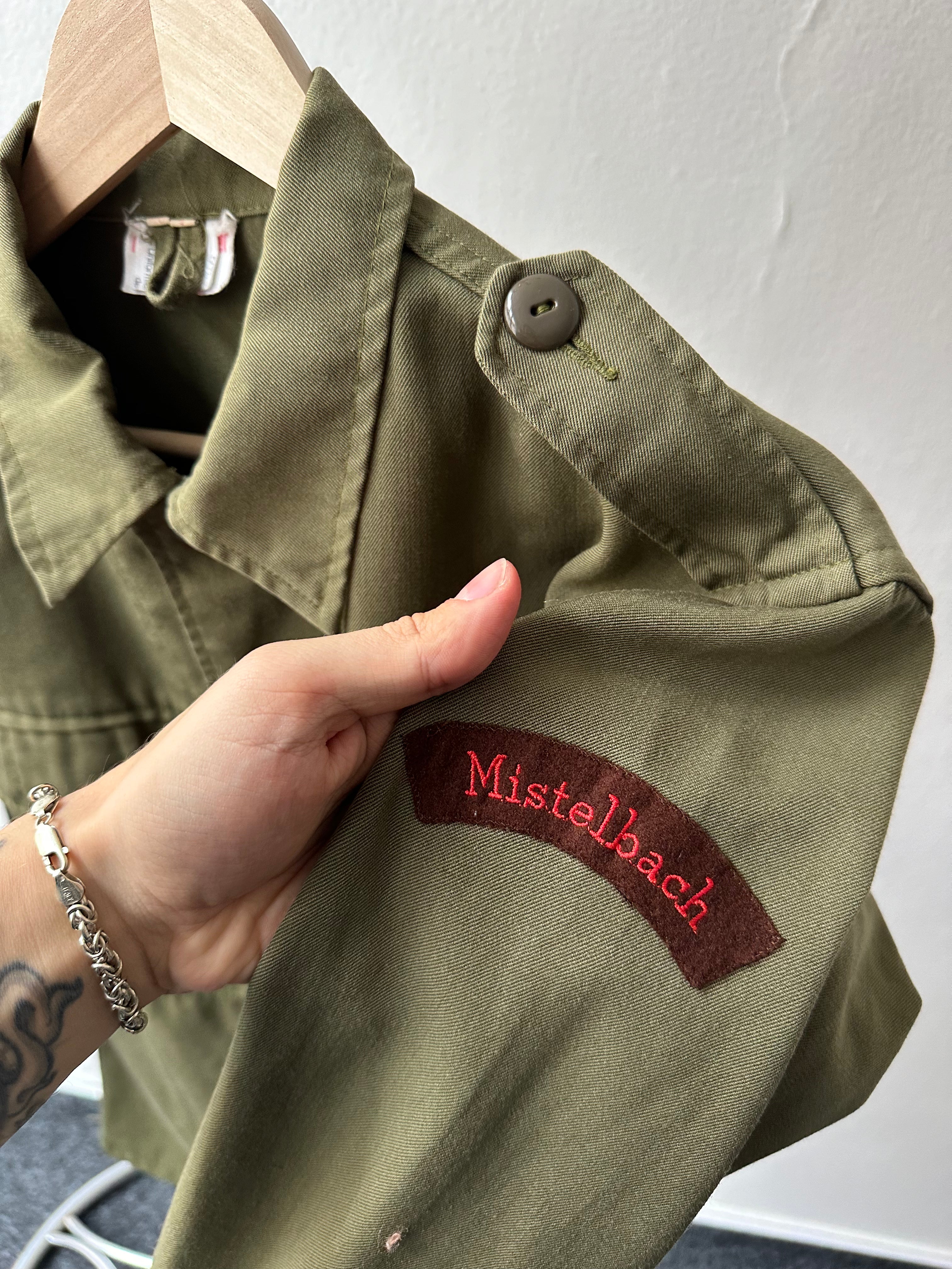 1980s Military Overshirt Jacket - size M/L