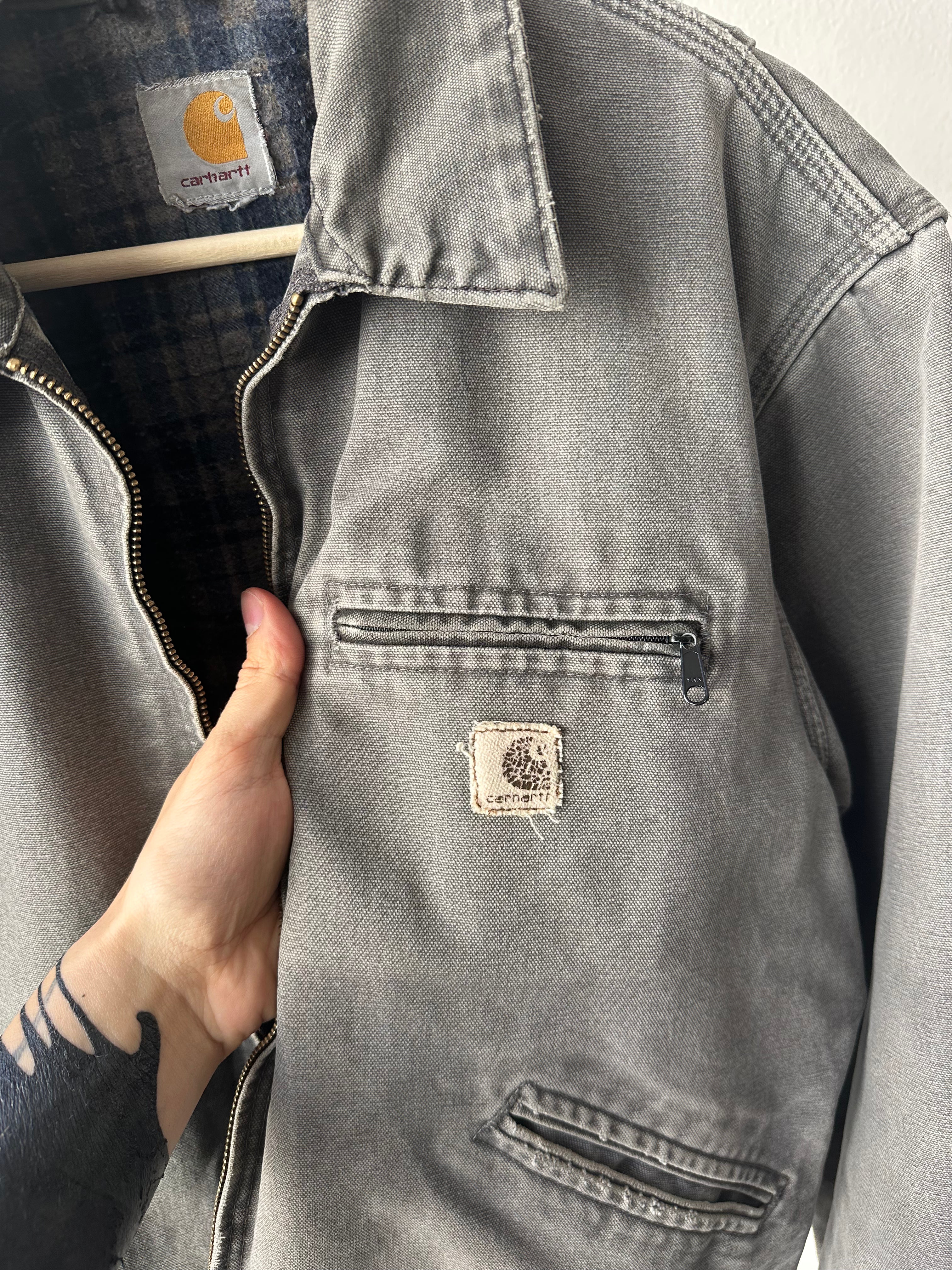 Vintage 1990s Carhartt PTL Detroit Jacket - size L