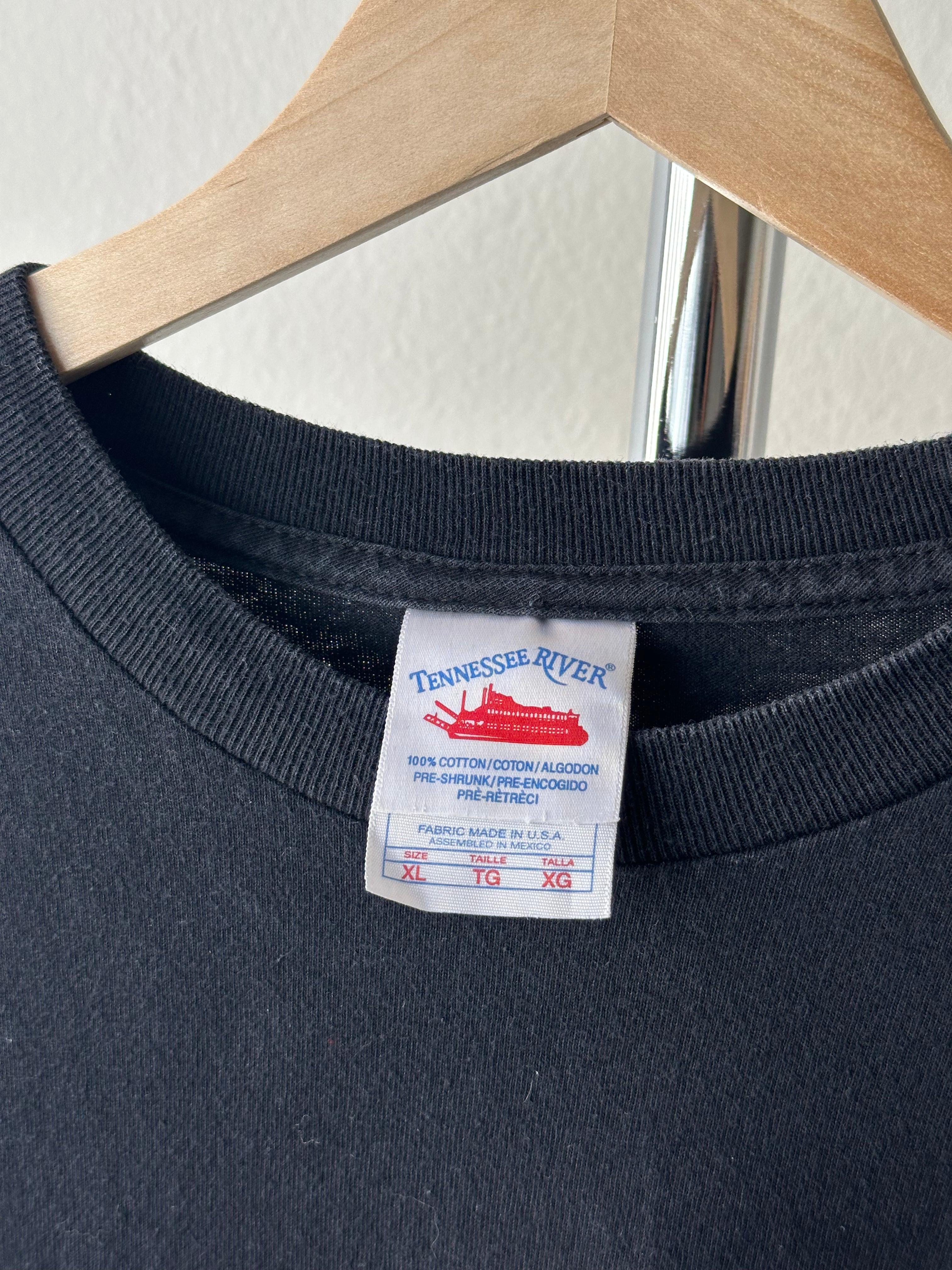 Vintage 1990s Choppers Forever Skull Cross Tee