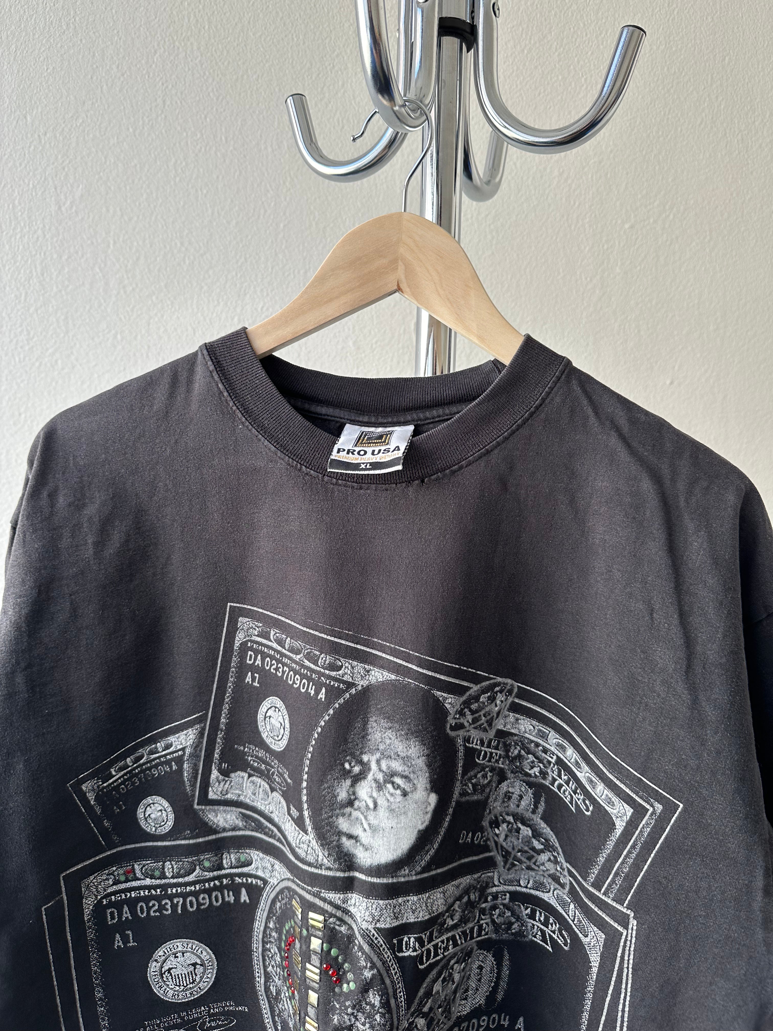 2PAC & Biggie 90s Rap Tee - size XL