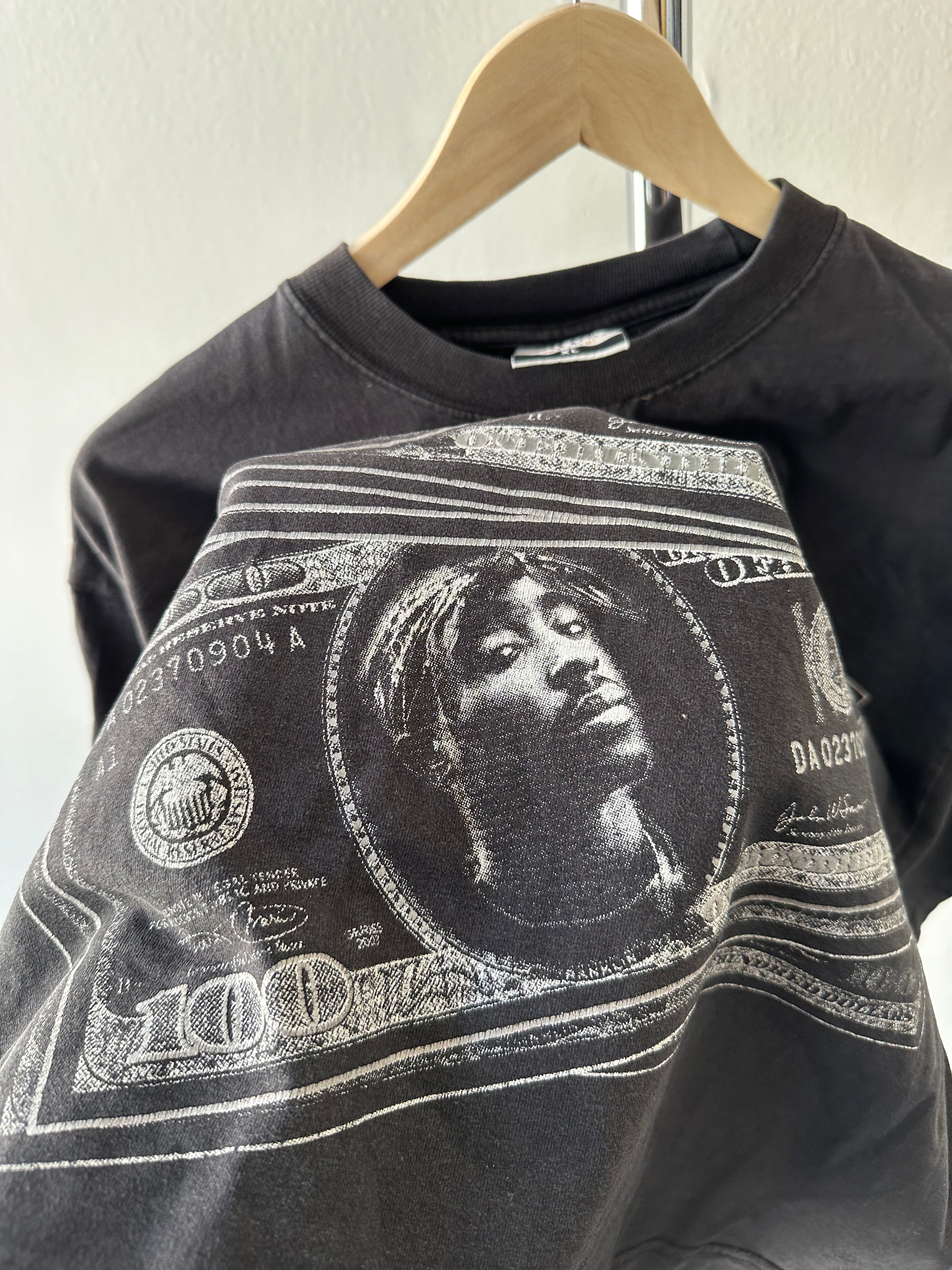 2PAC & Biggie 90s Rap Tee - size XL