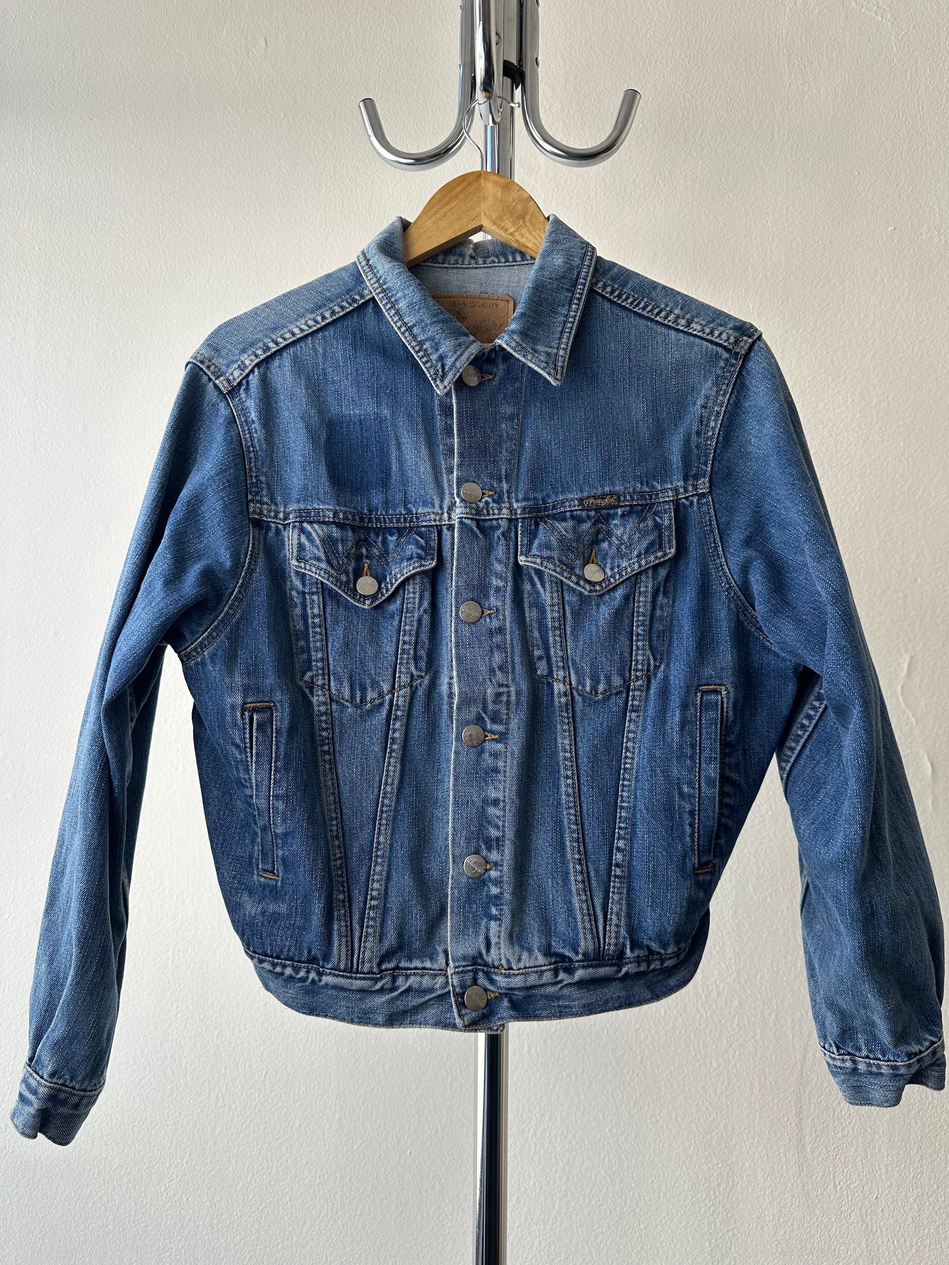 Vintage Wrangler "Sanforized" Denim Jacket – S/M