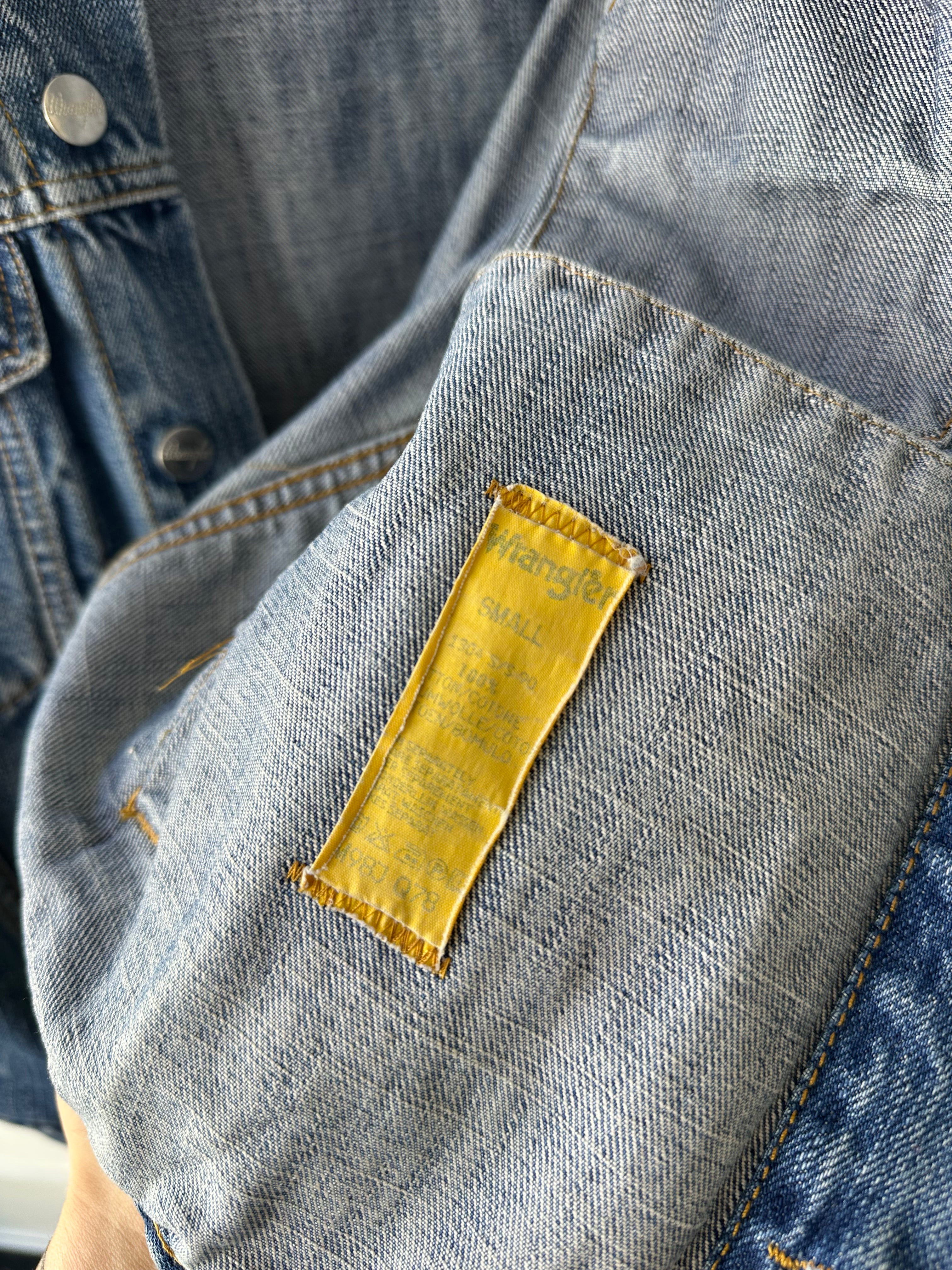 Vintage Wrangler "Sanforized" Denim Jacket – S/M