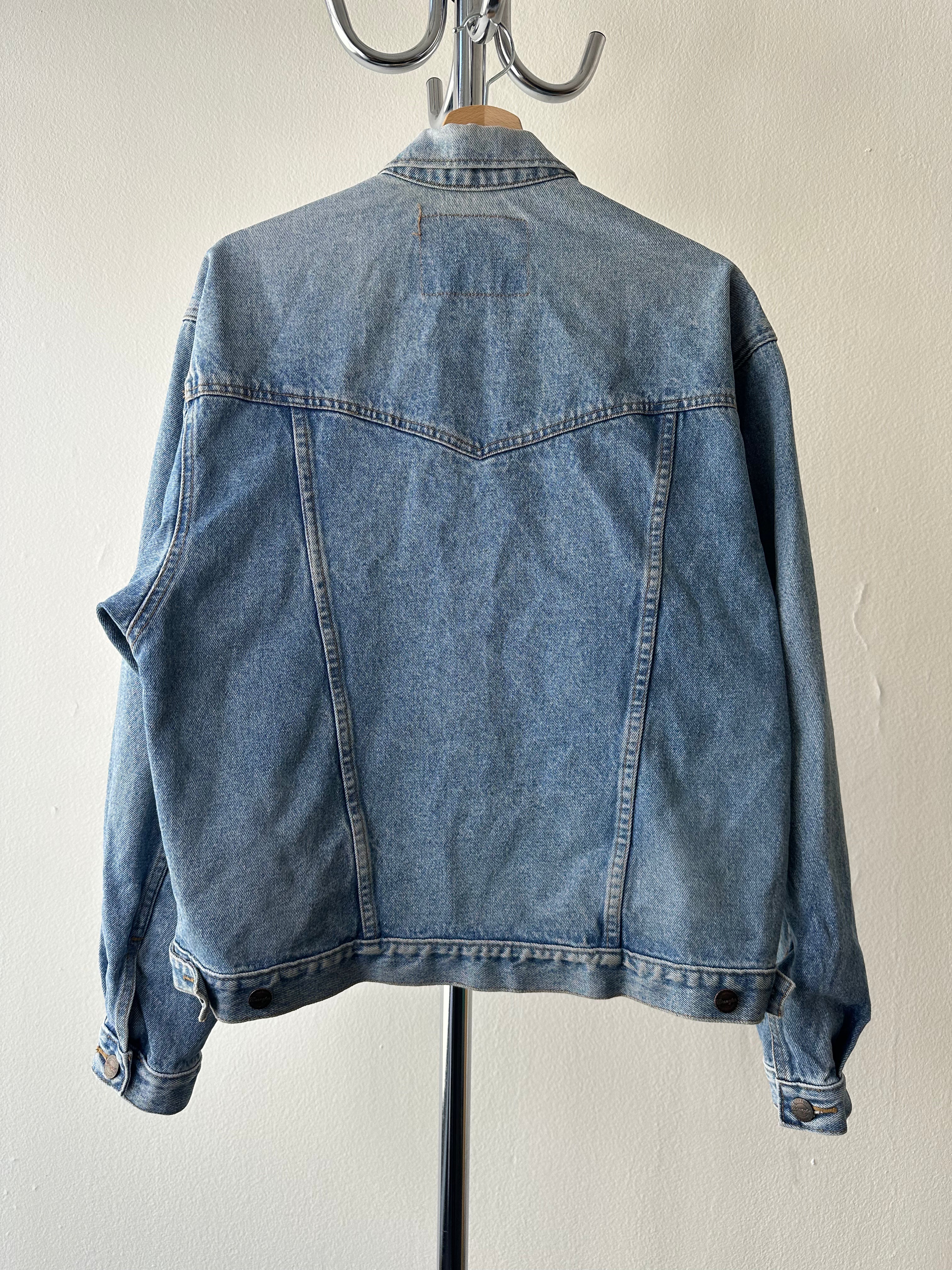 Vintage 1980s Wrangler Denim Jacket - size M