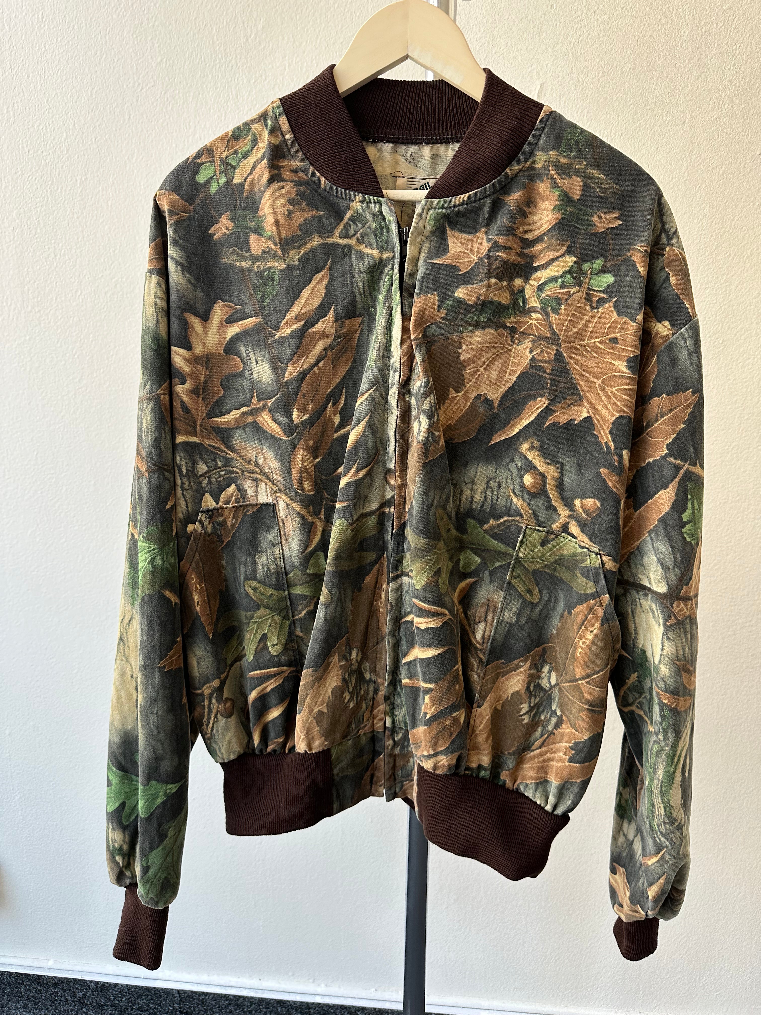 1980s/90s Realtree Bomber Jacket - size L