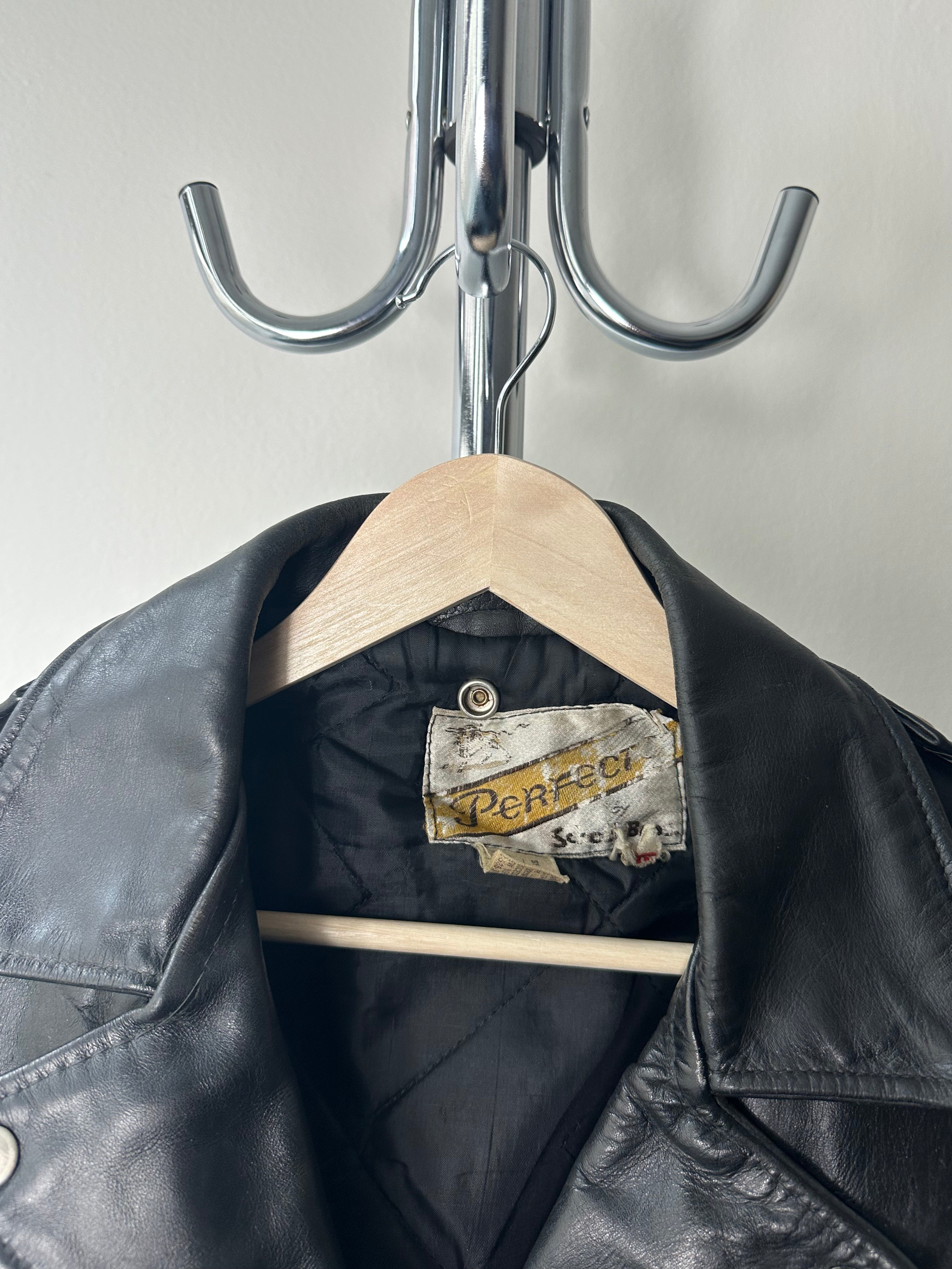 Vintage 1950s Schott "Perfecto" Leather Jacket - size M