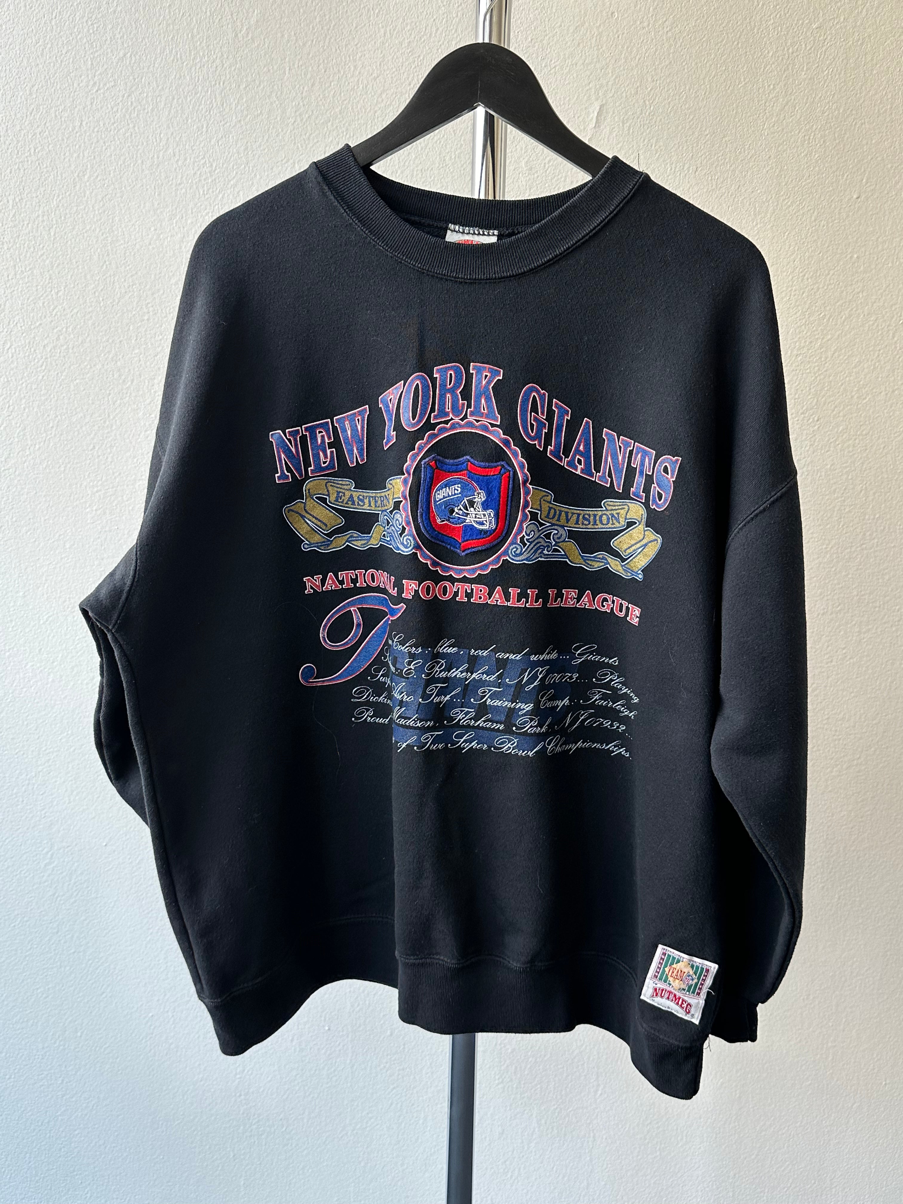 Nutmeg New York Giants 1990s Crewneck - size XL