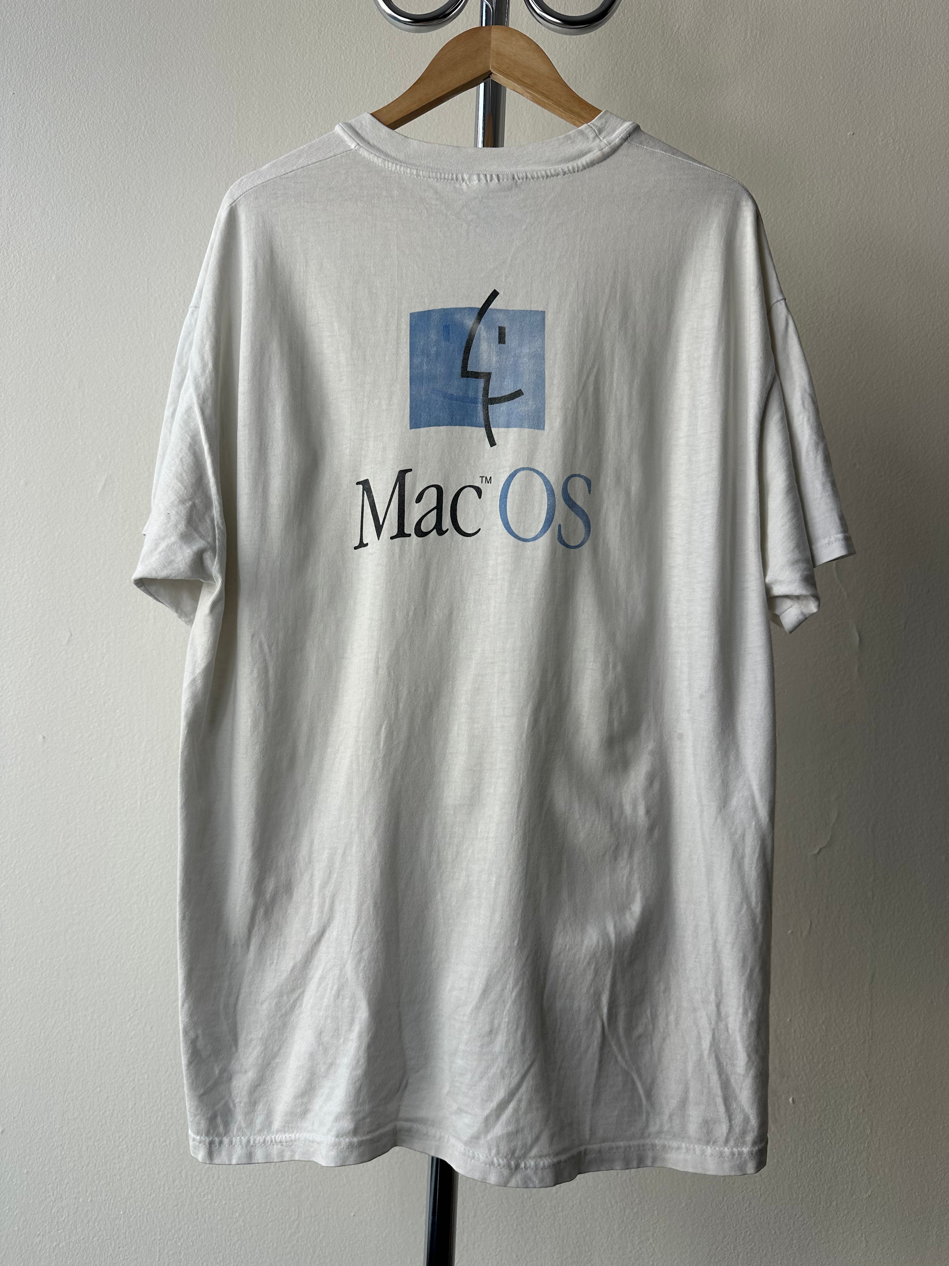 Vintage Apple Mac OS "Finder" Promo Tee - size XL