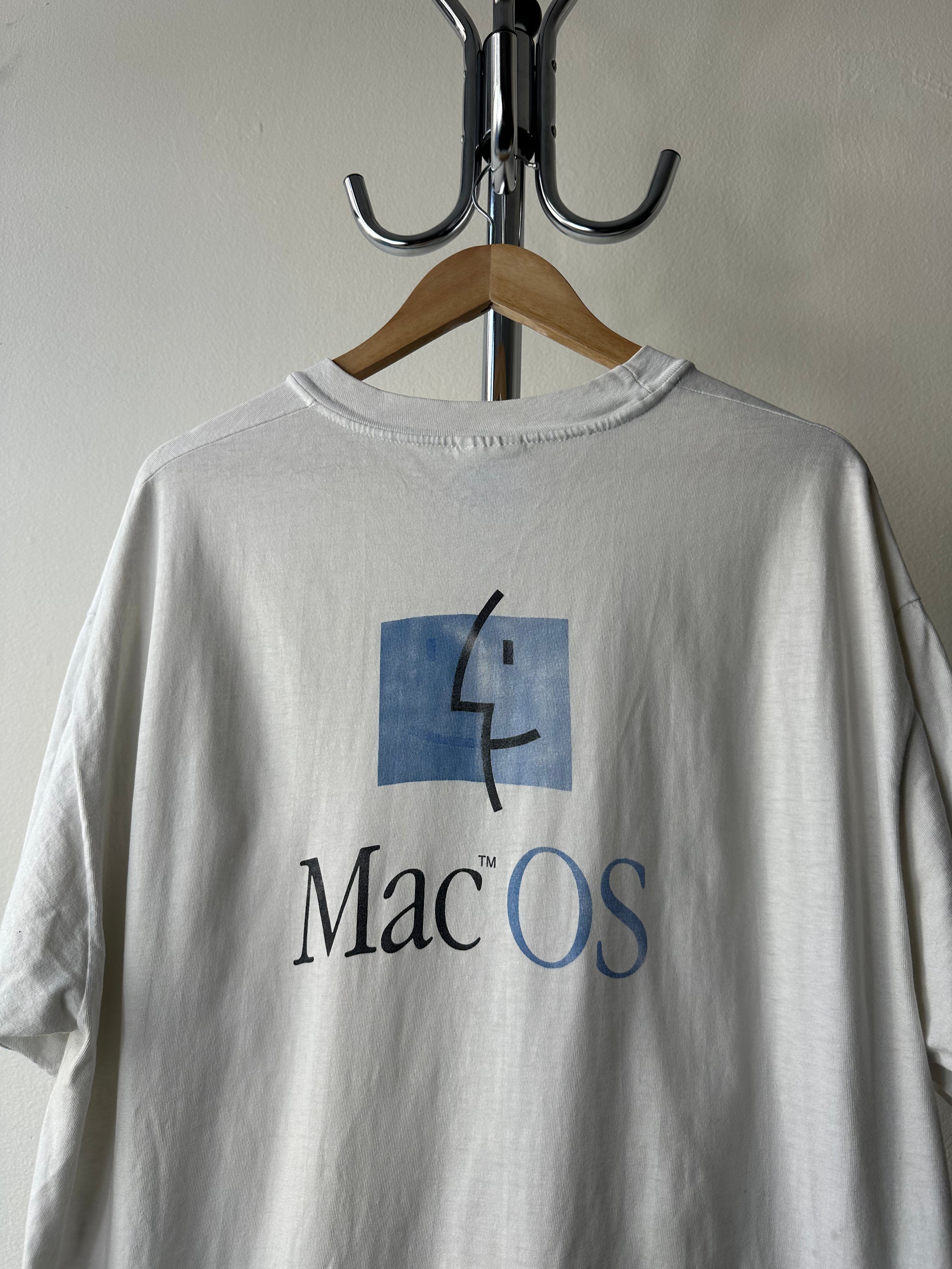 Vintage Apple Mac OS "Finder" Promo Tee - size XL