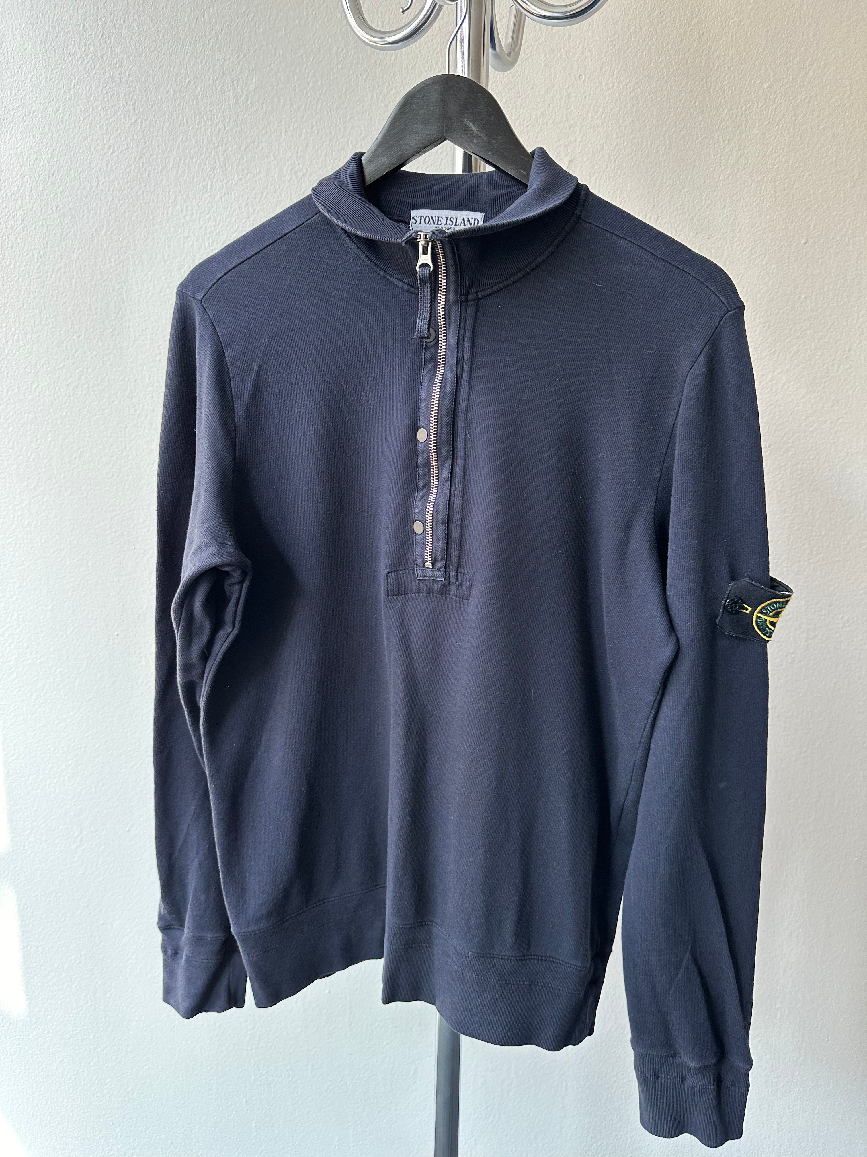 Stone Island 1990s Zip-Up Sweatshirt - size M