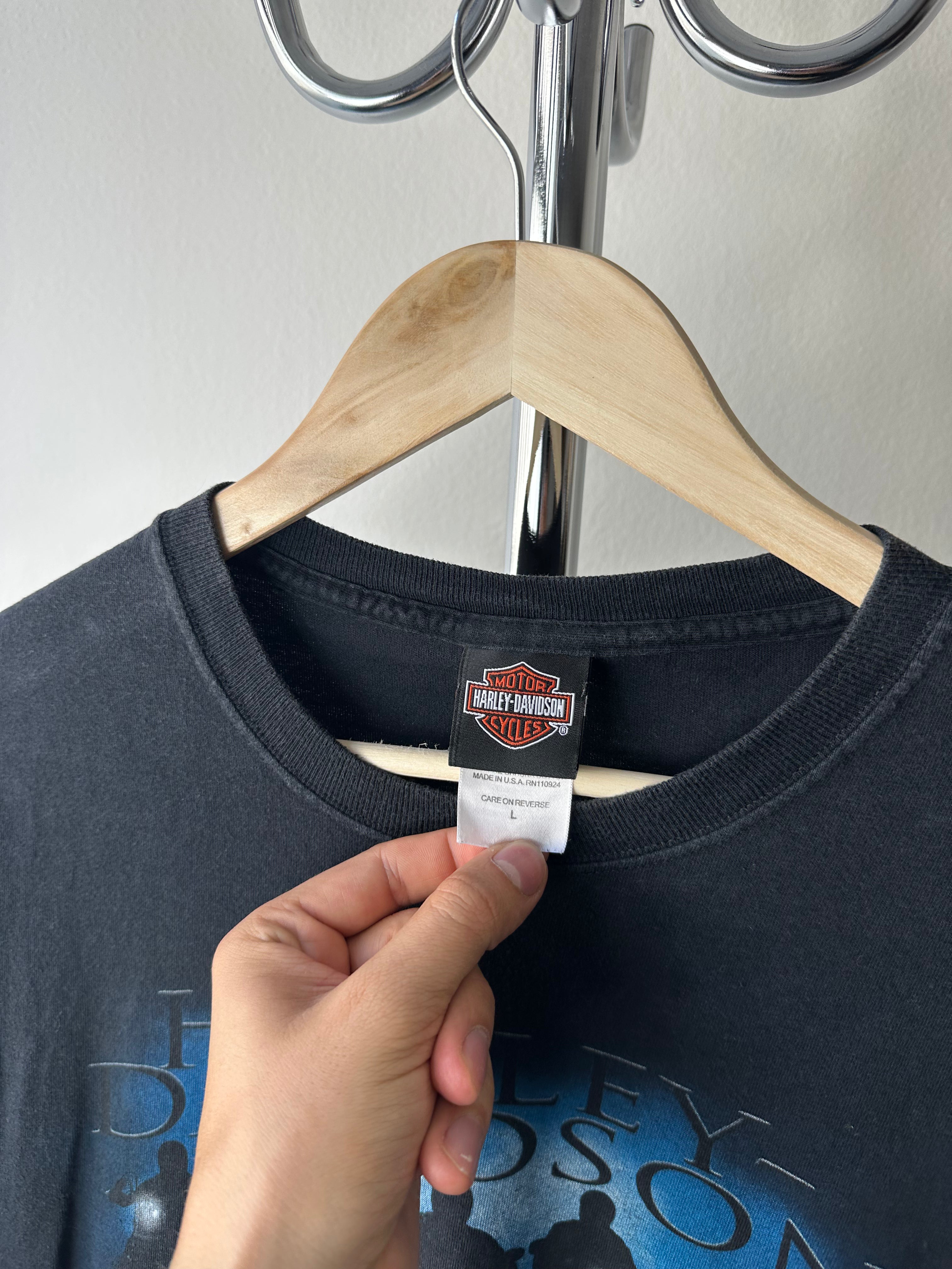 Vintage Harley Davidson "Brotherhood" T-shirt - size L