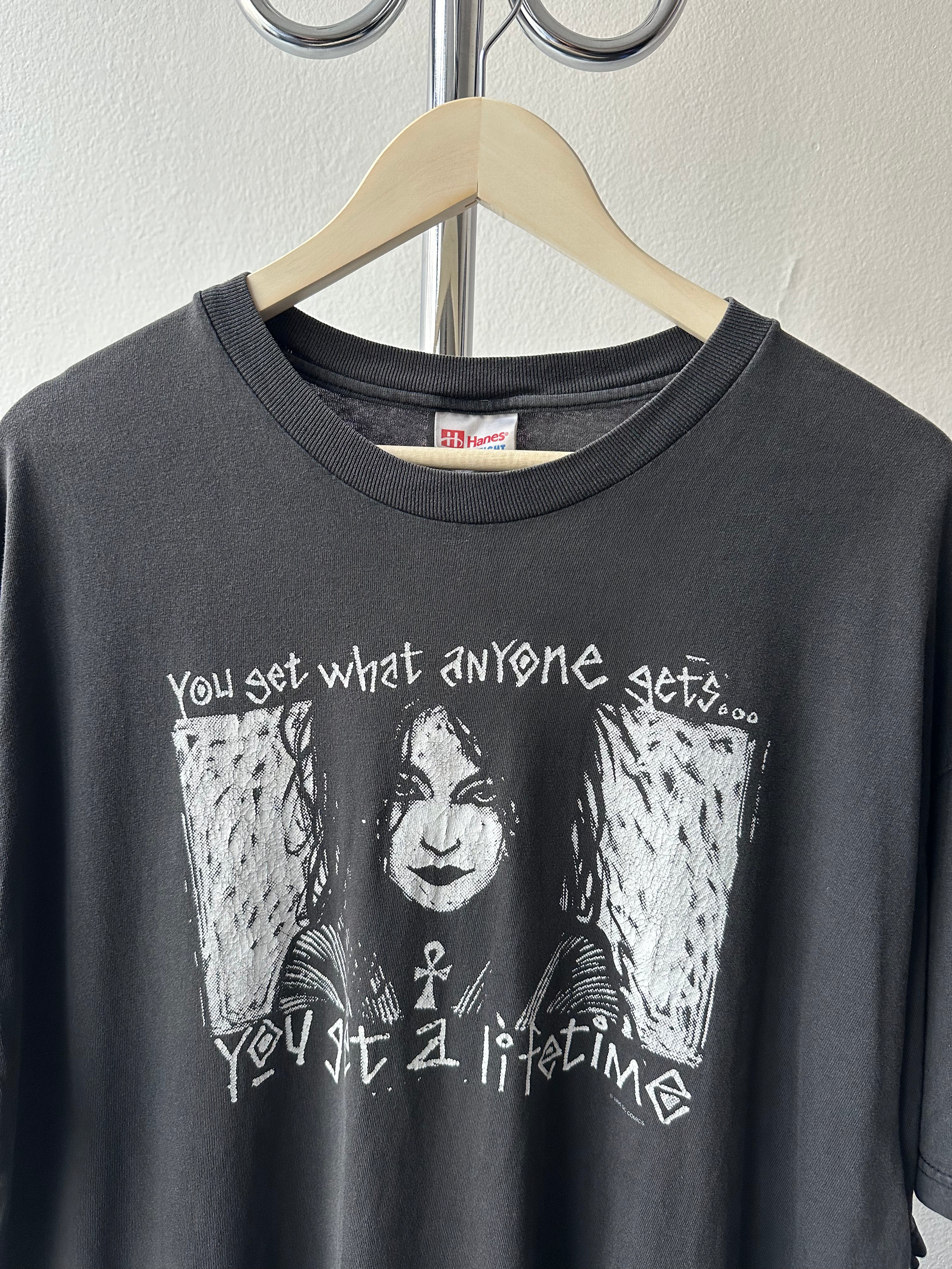 1995 Sandman "You get a lifetime" DC Comics T-shirt - size XL