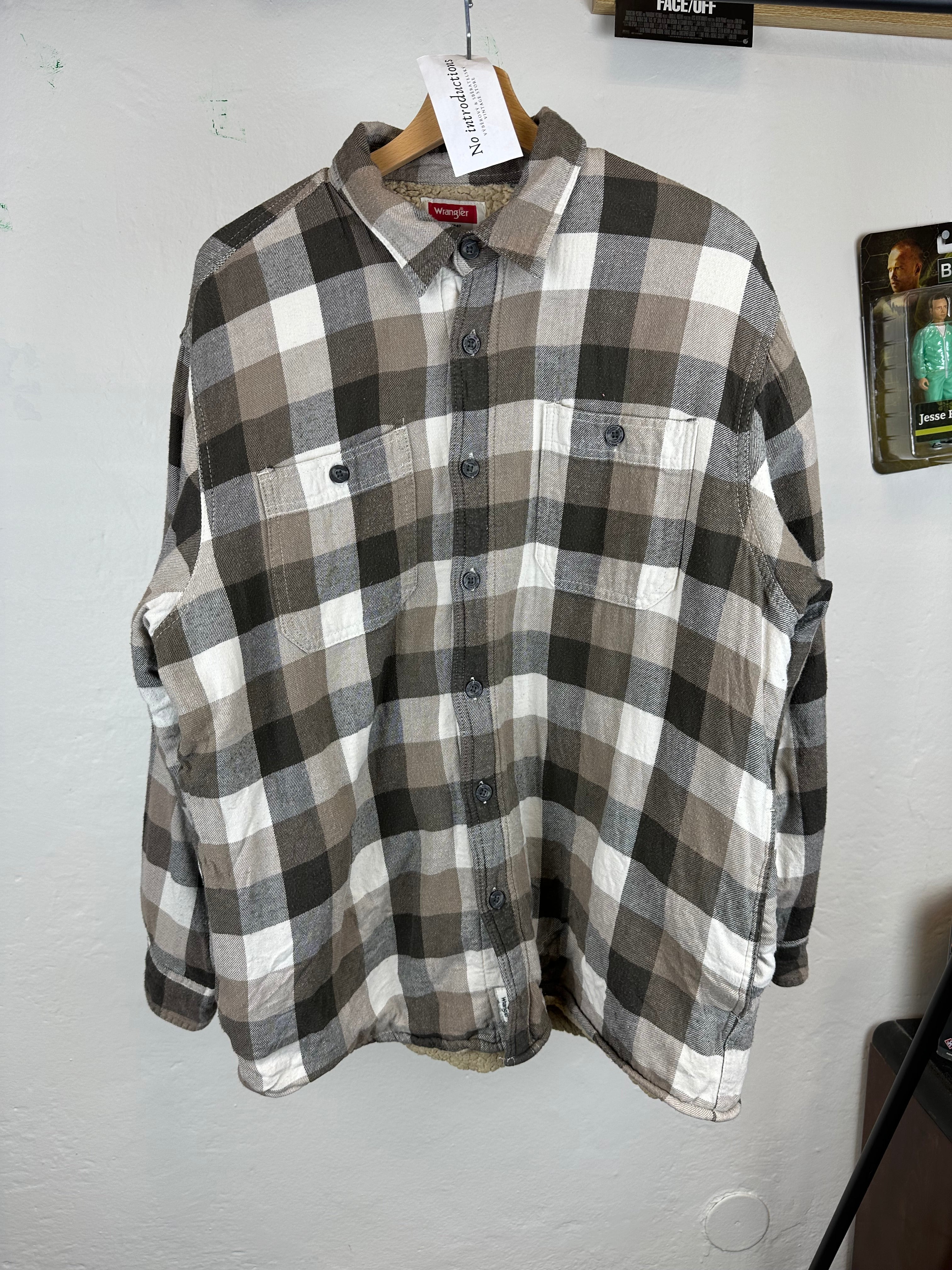 Vintage Wrangler Flannel Shirt - size XL
