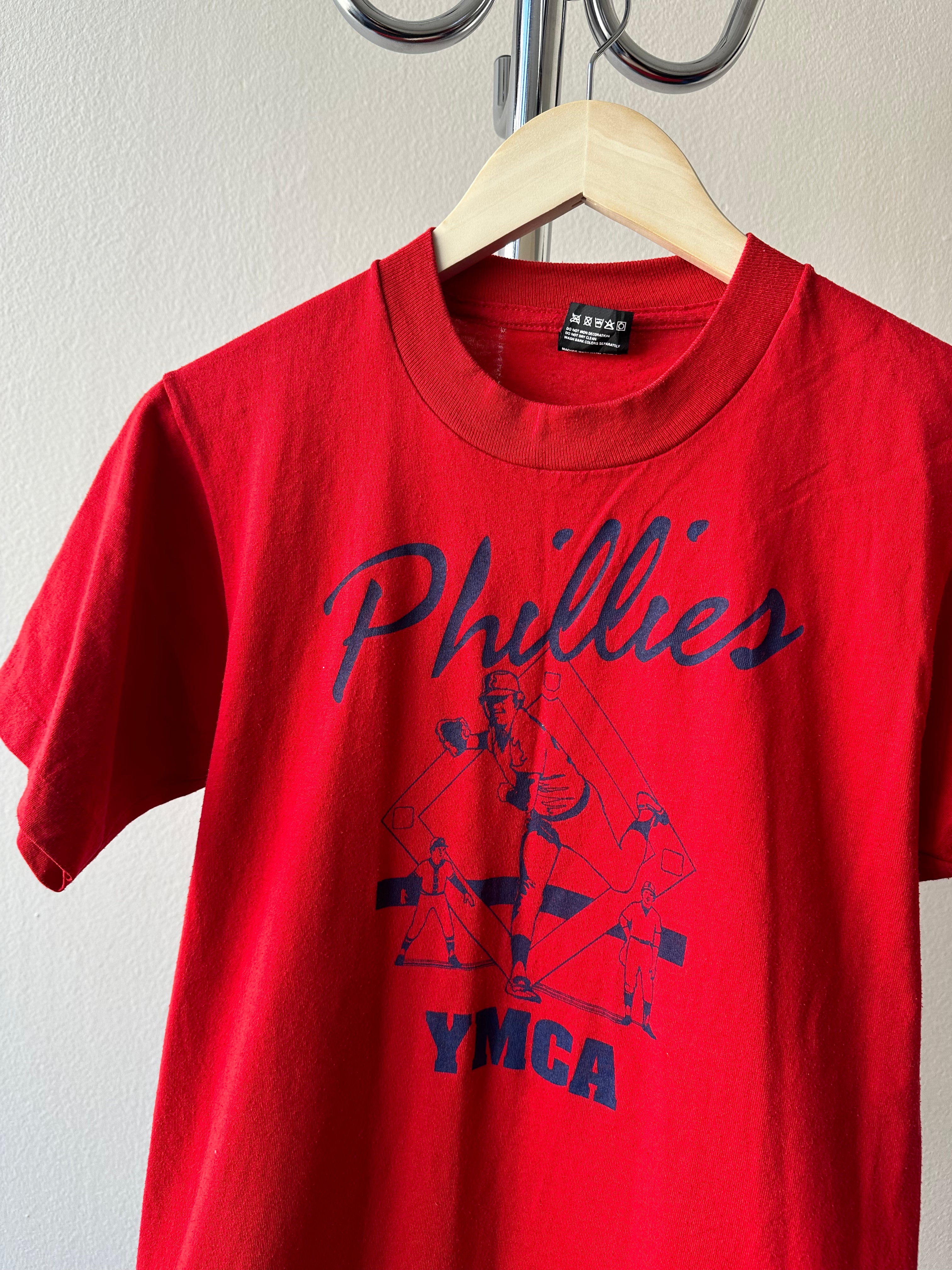 1980s Philadelphia Phillies YMCA T-shirt - size S