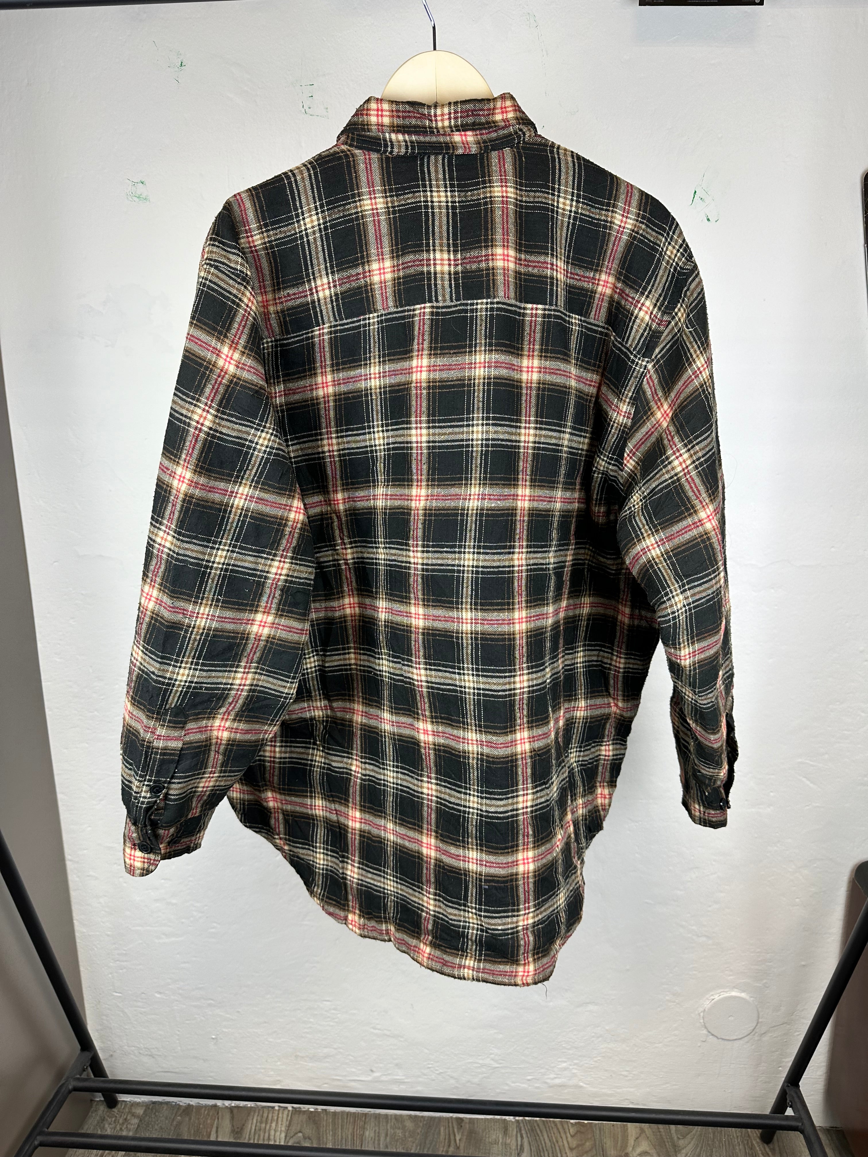 Vintage Flannel Padded Shirt - size XL