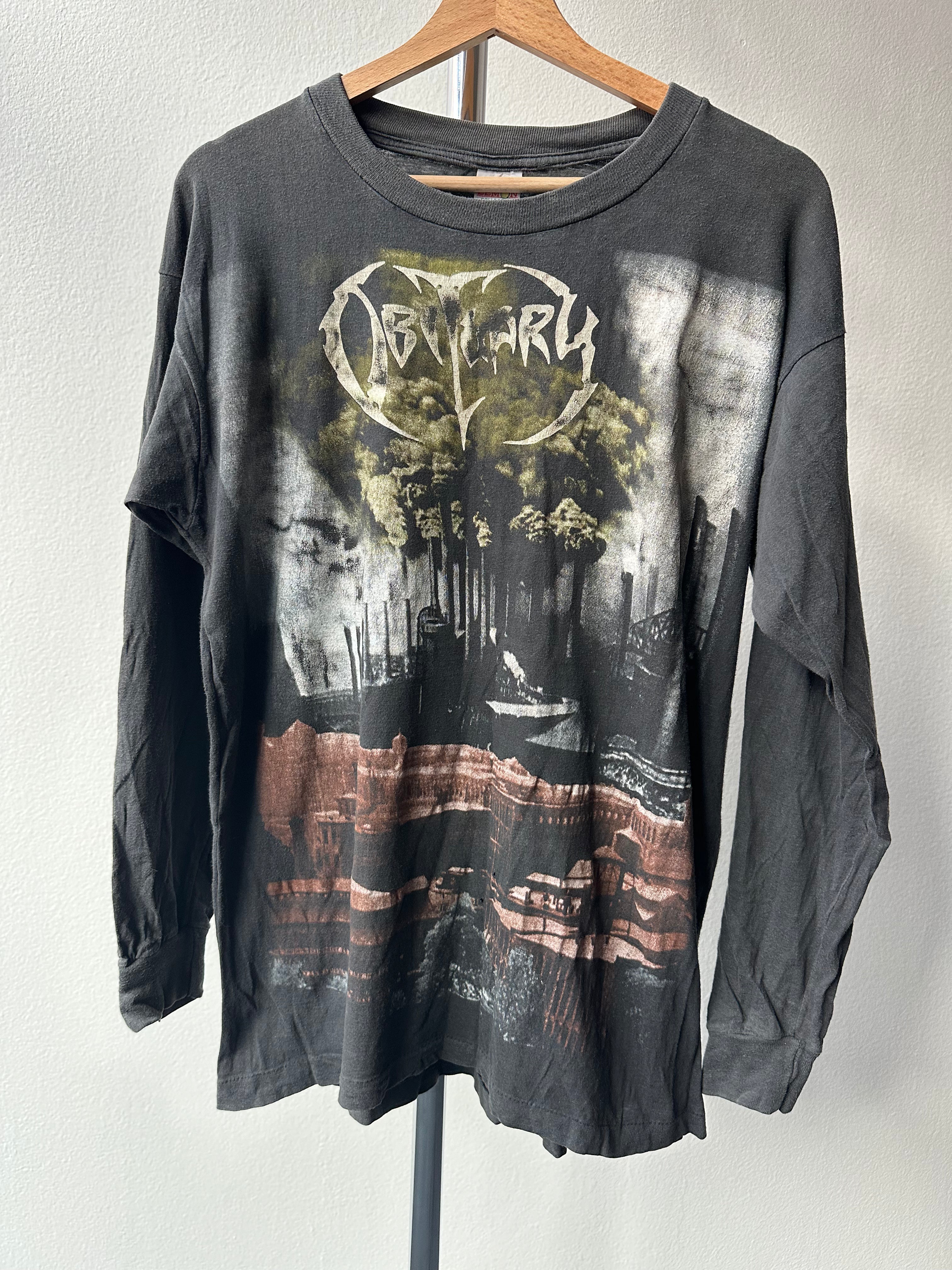 Obituary 1994 “World Demise” Longsleeve - size XL