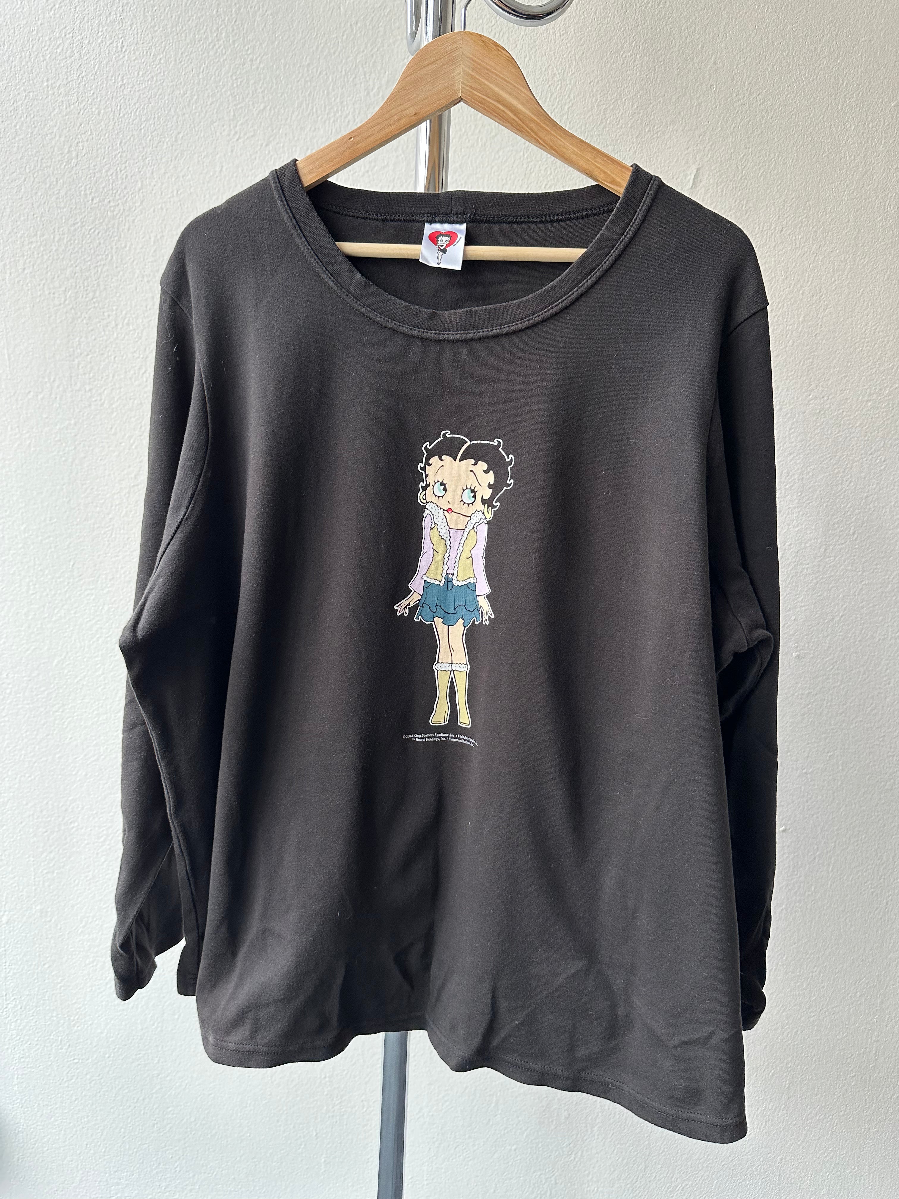 Betty Boop 2004 Longslevee T-shirt - size XL