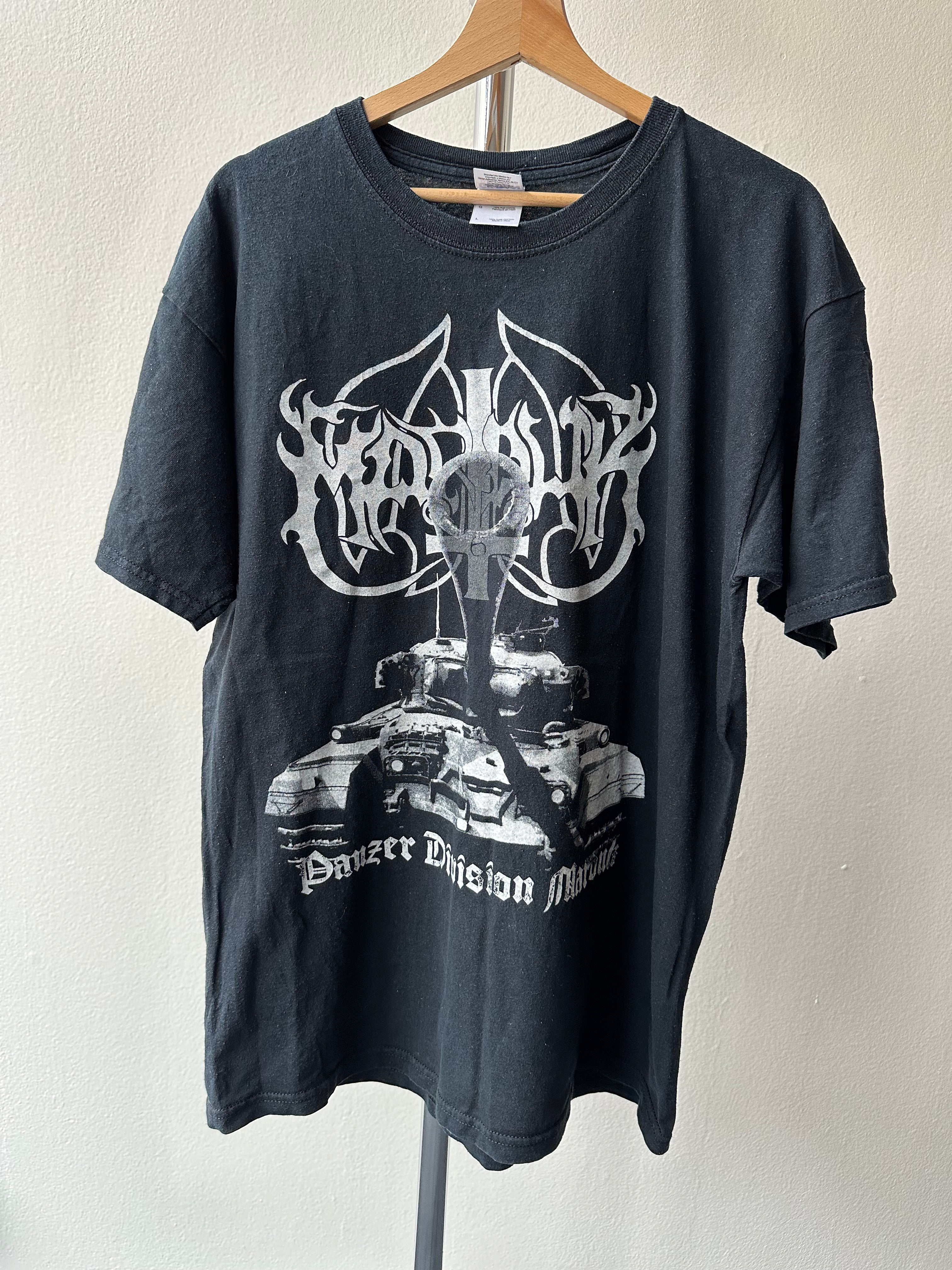 Marduk “Panzer Division Black Metal” T-shirt - size L