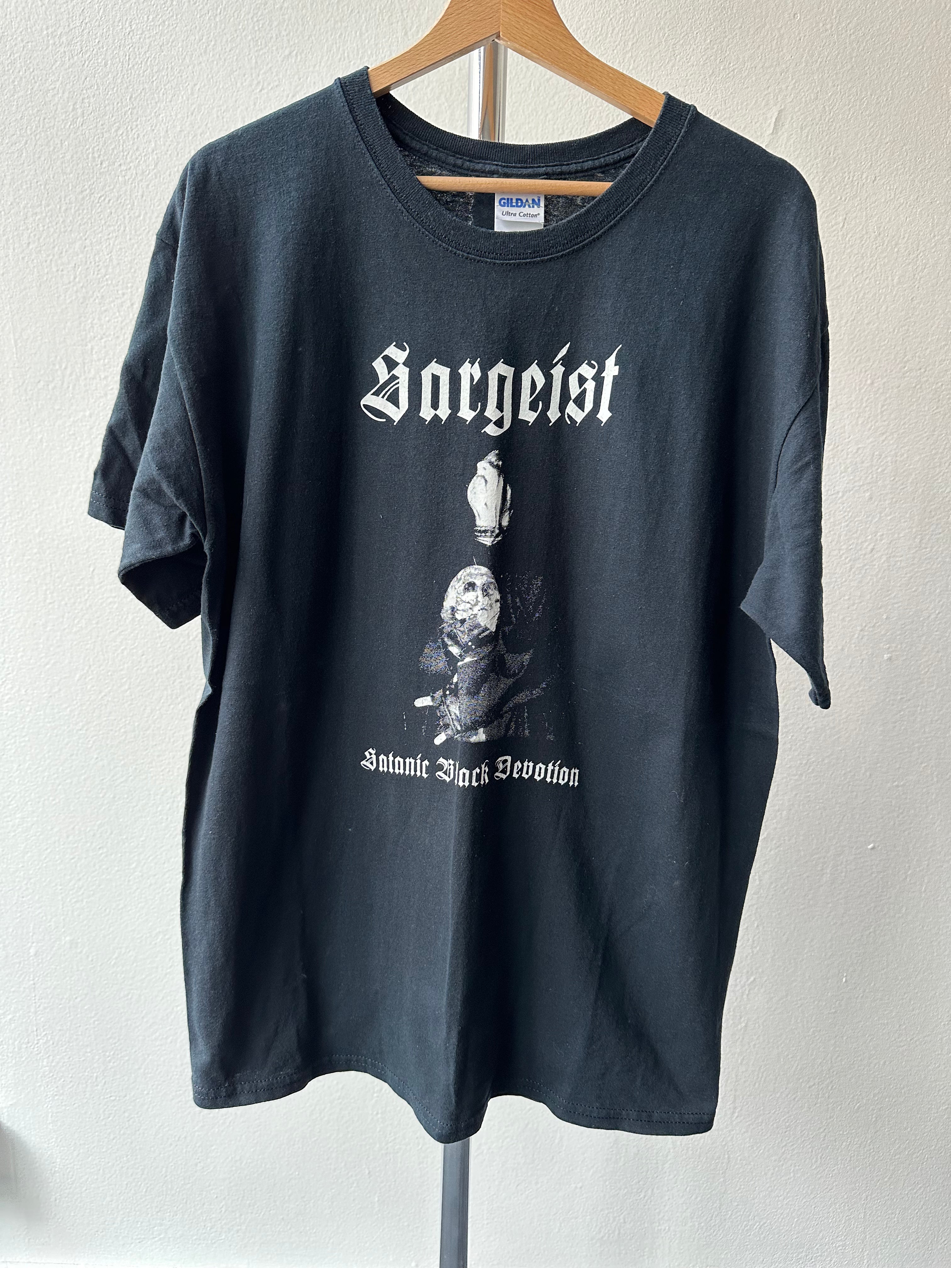 Sargeist 00s Black Devotion Vintage T-Shirt - size L