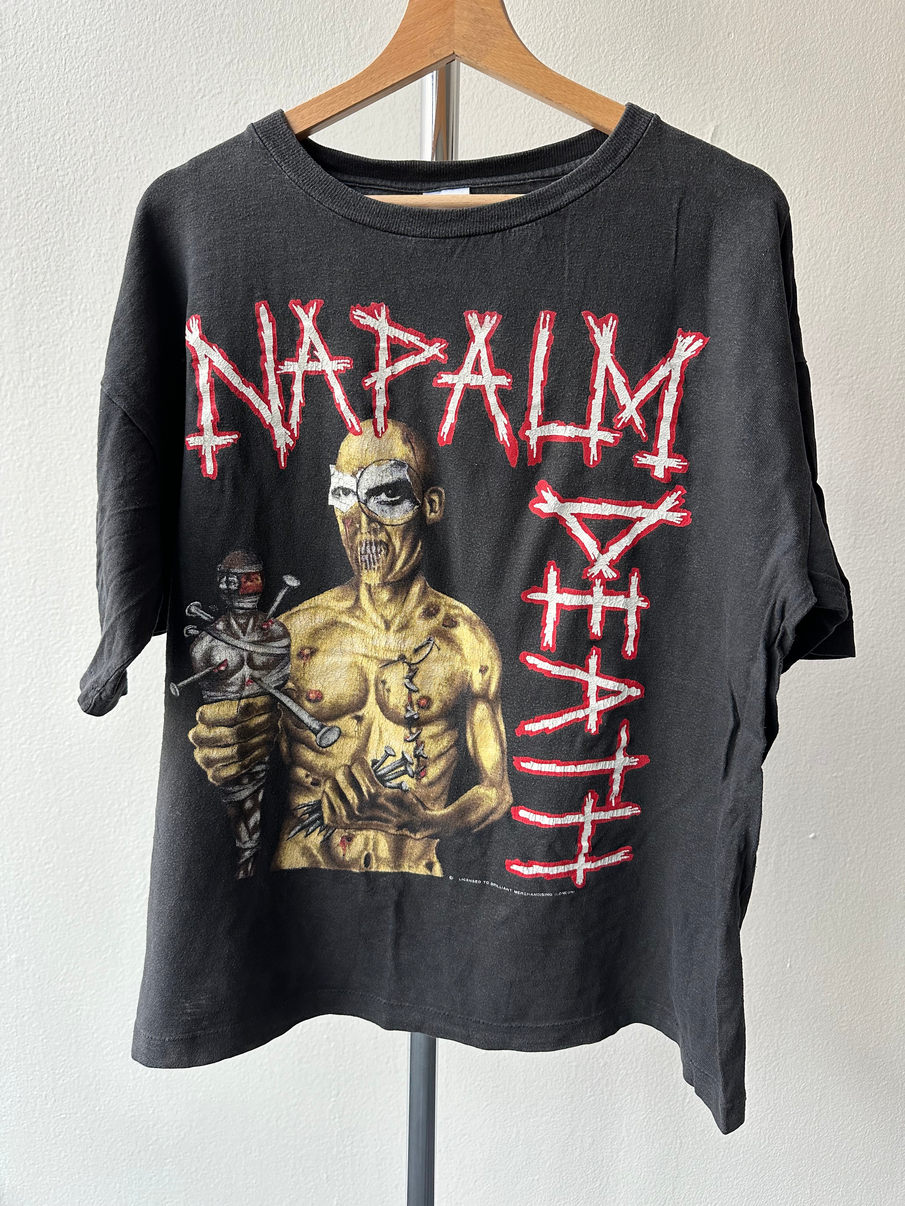 Napalm Death 1992 “Utopia Banished” T-Shirt - size XL