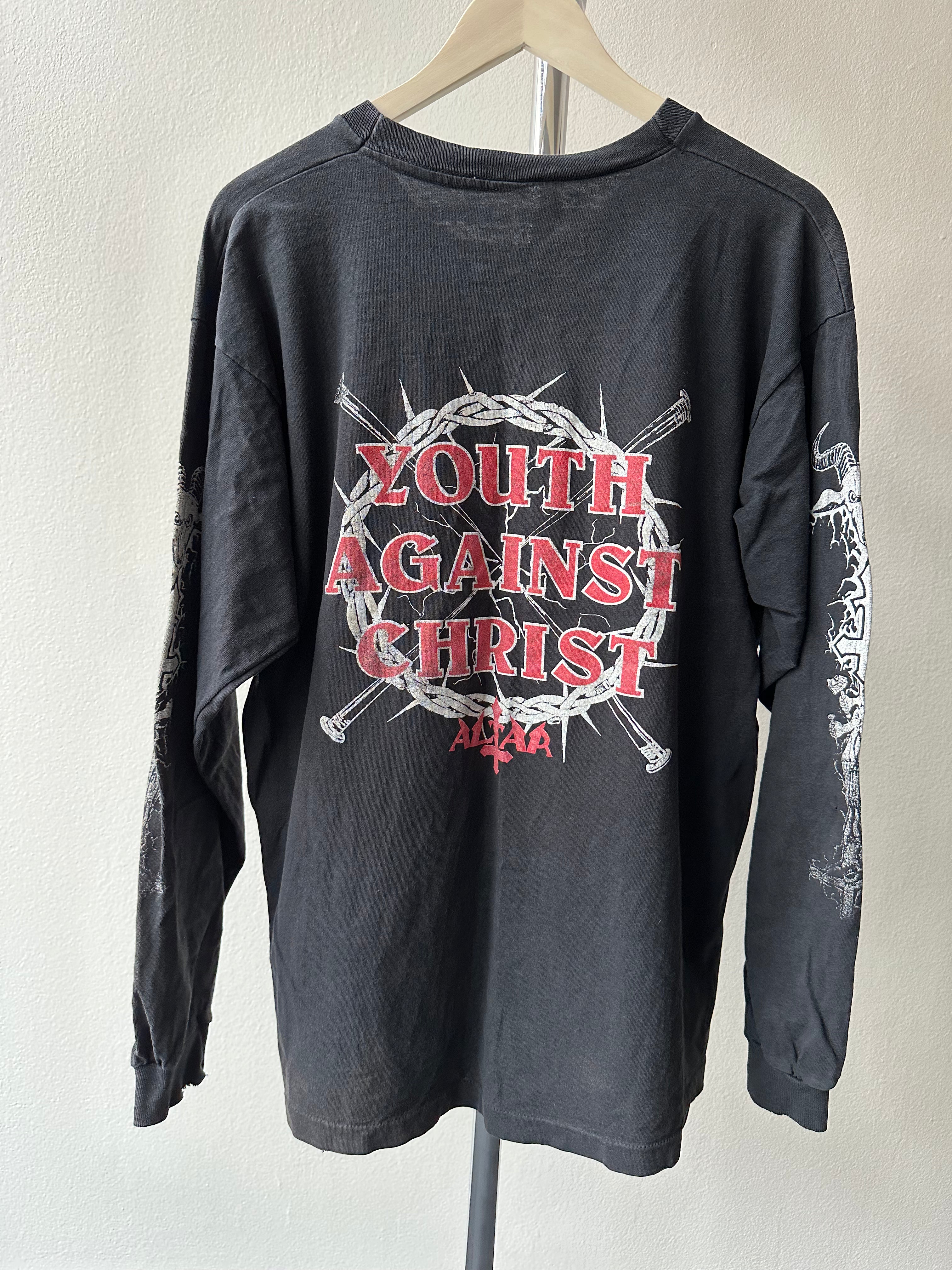 Altar 1994 Youth Against Christ Longsleeve t-shirt - size XL