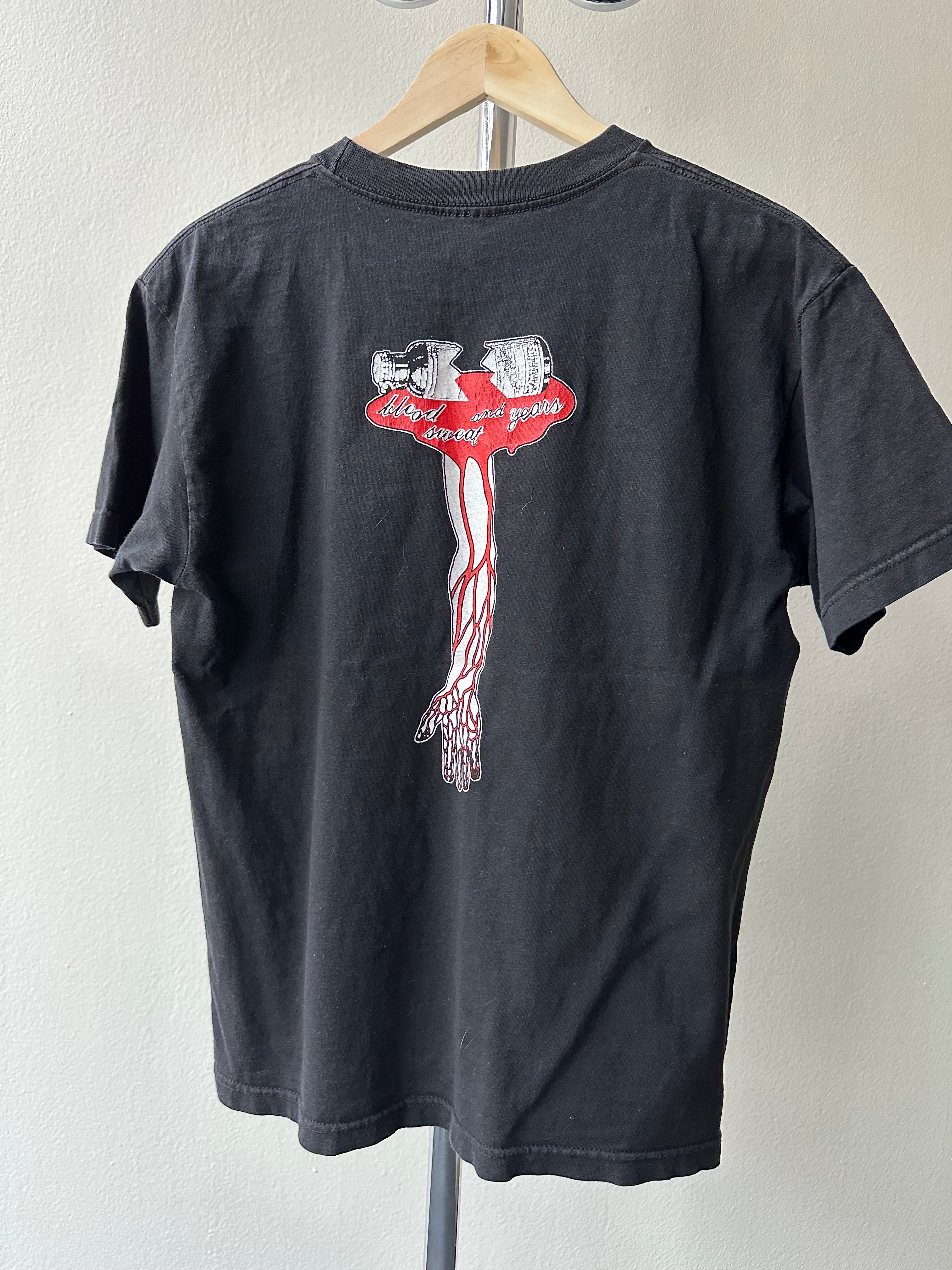 Vintage Hot Water Music "Blood, Sweat & Tears" T-shirt - size L