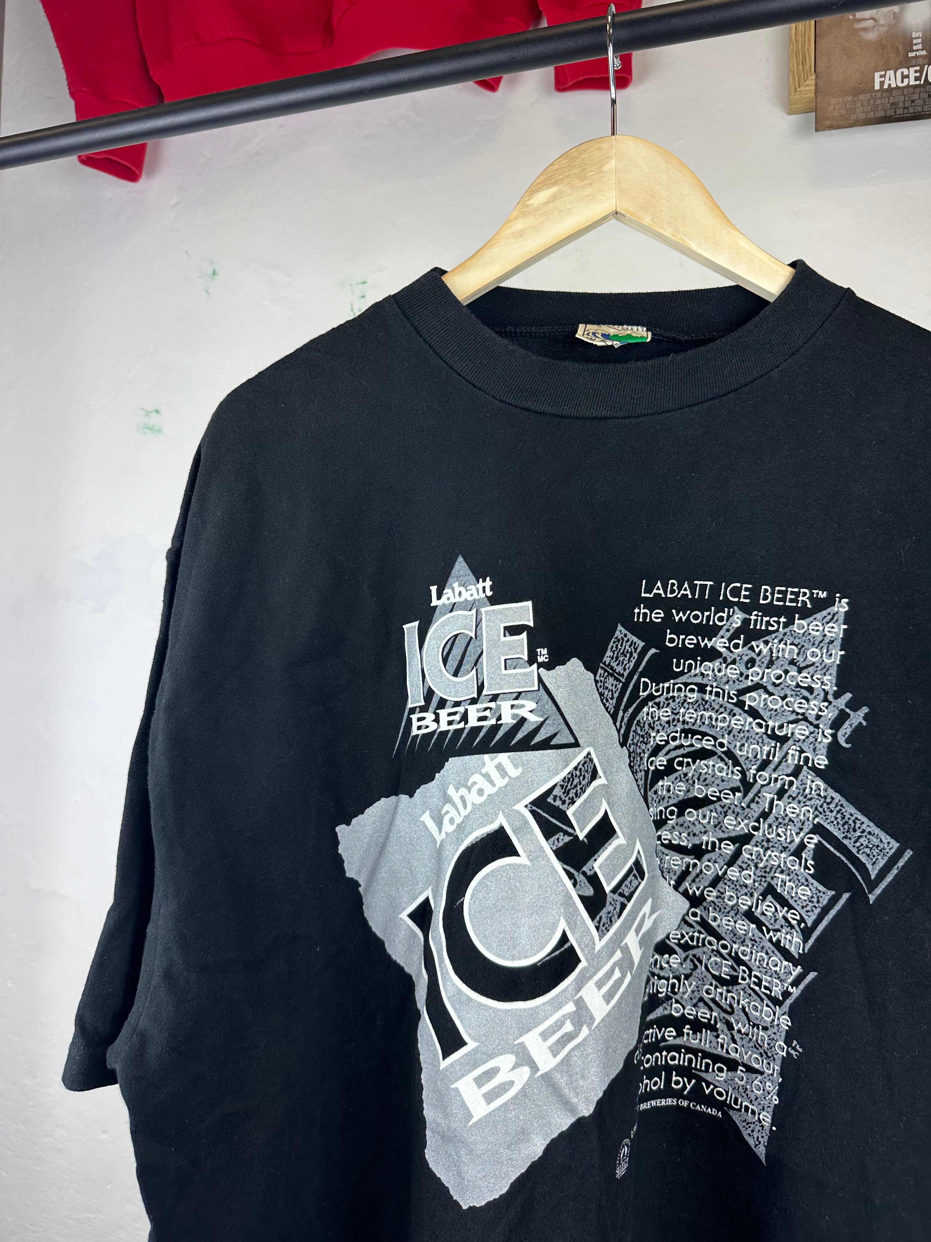 Vintage Ice Beer 80s T-shirt - size XL
