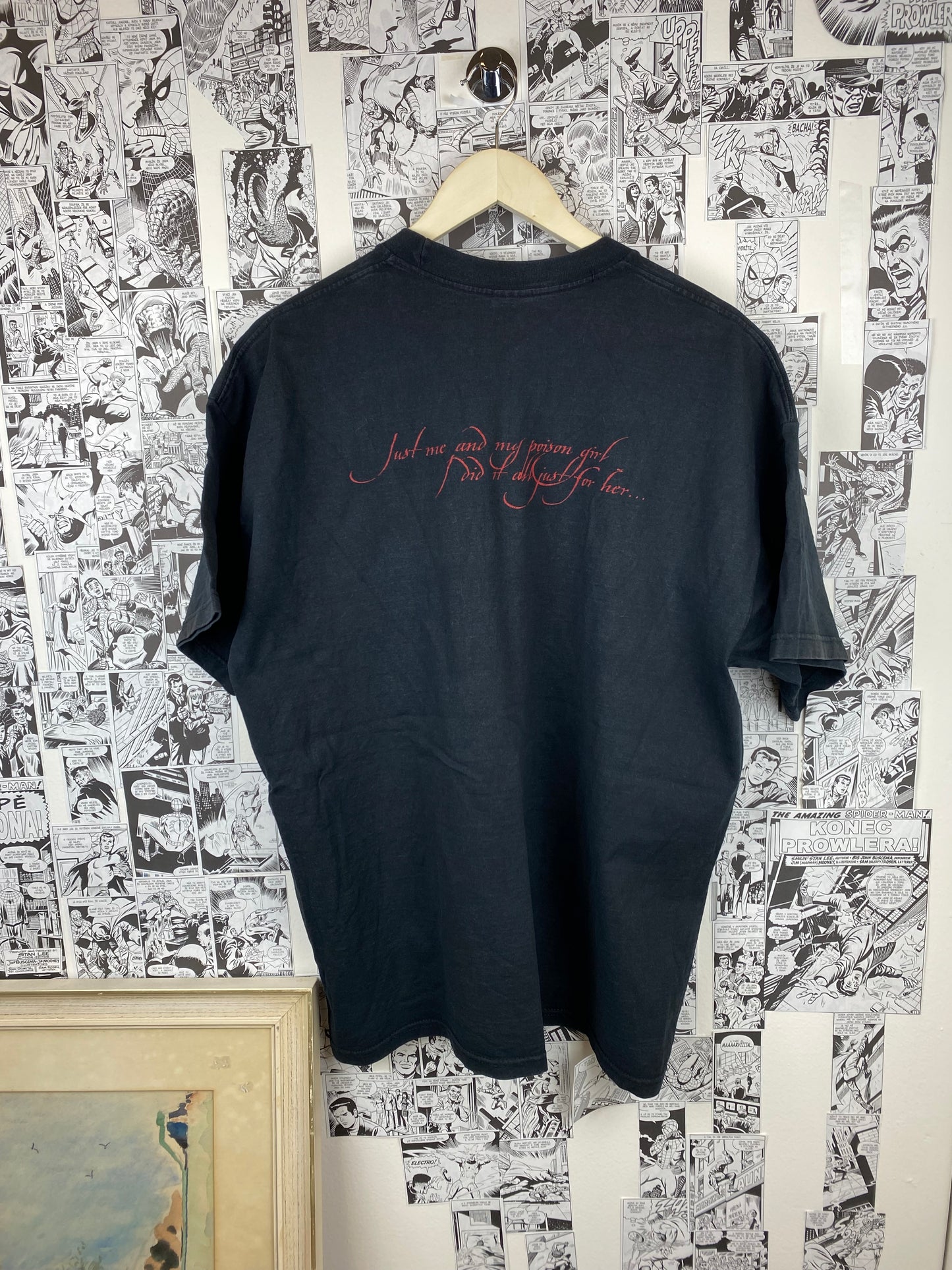 Vintage HIM “Poison Girl” t-shirt - size XL