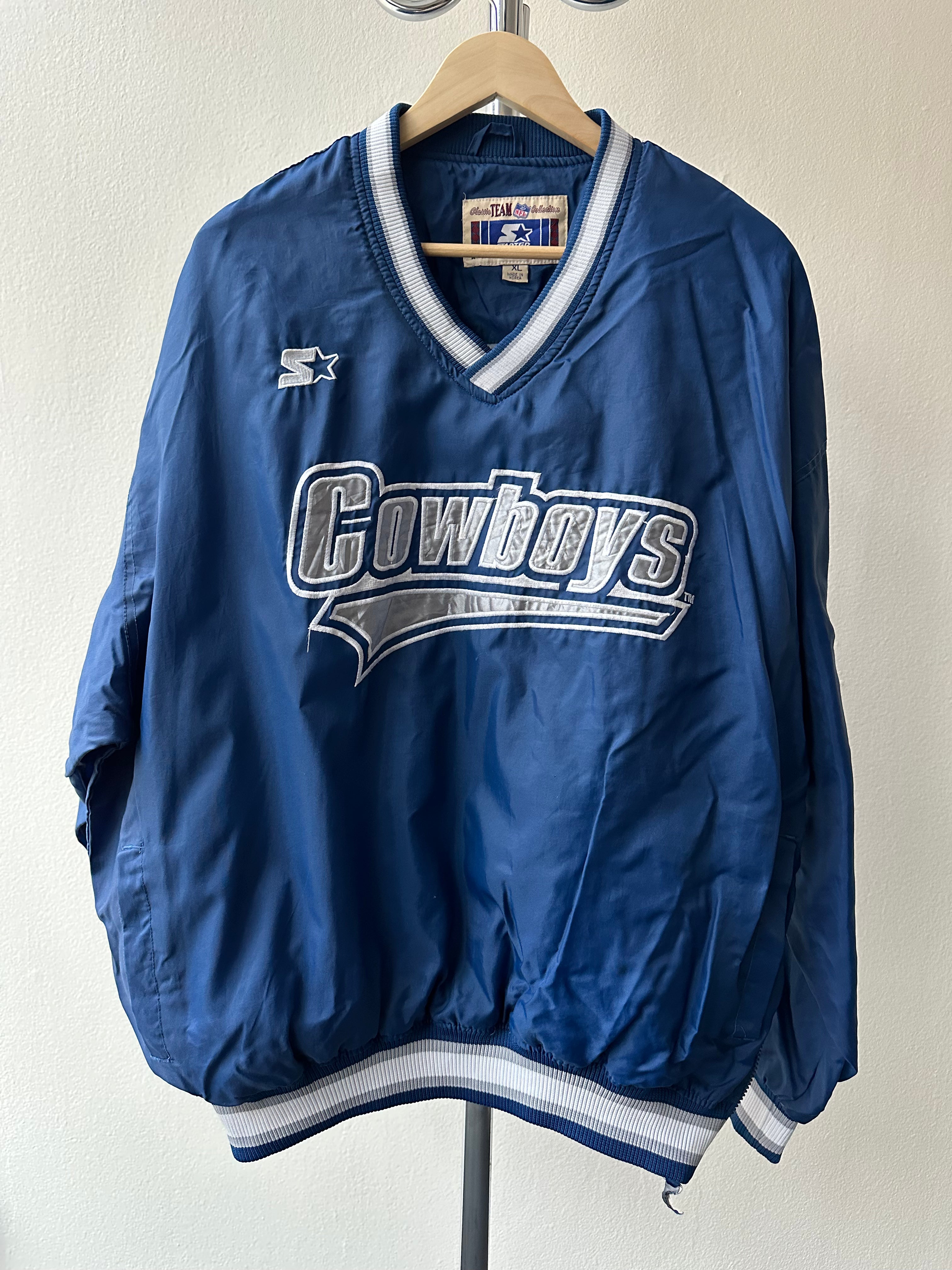 1990s Dallas Cowboys Starter Pullover Jacket - size XL