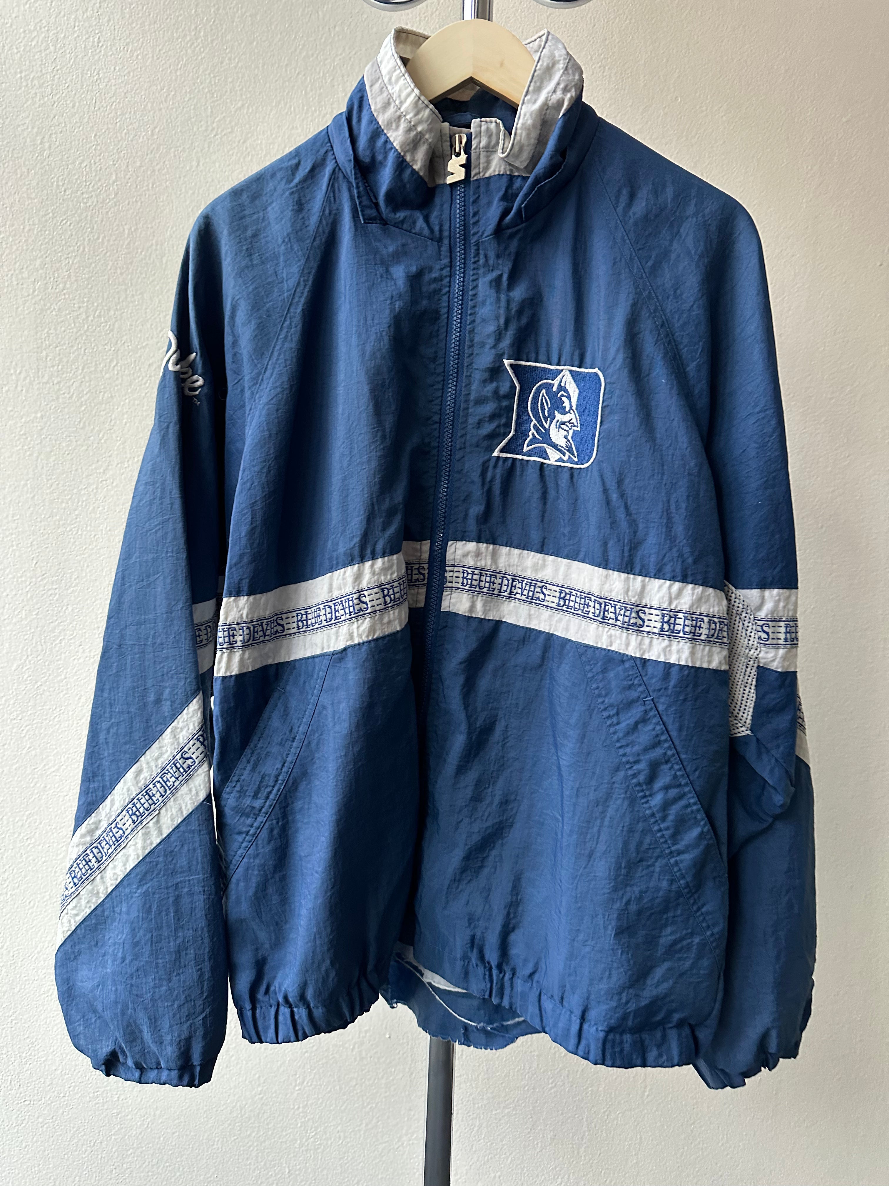 1990s Blue Devils Starter Windbreaker Jacket - size L