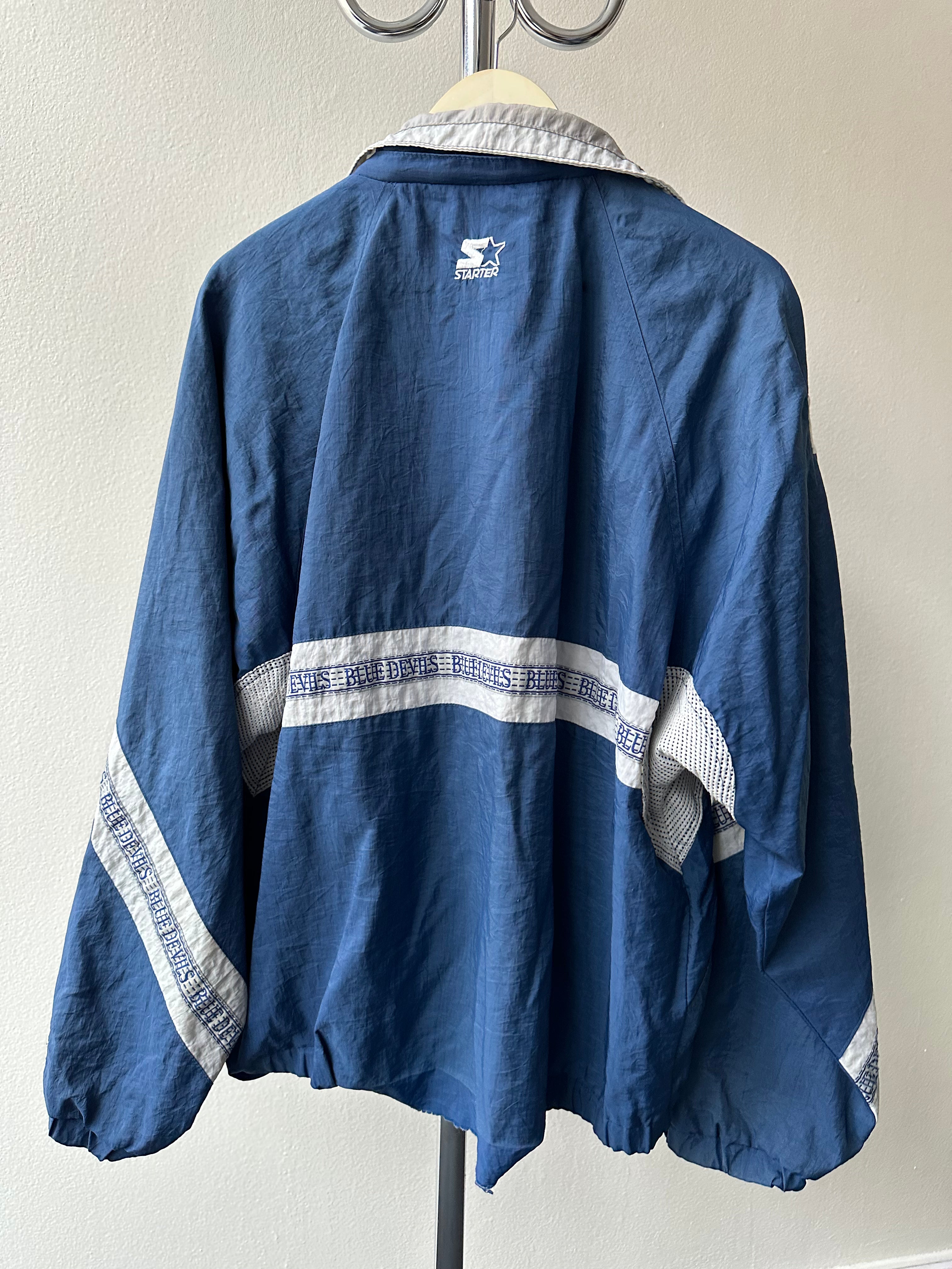 1990s Blue Devils Starter Windbreaker Jacket - size L