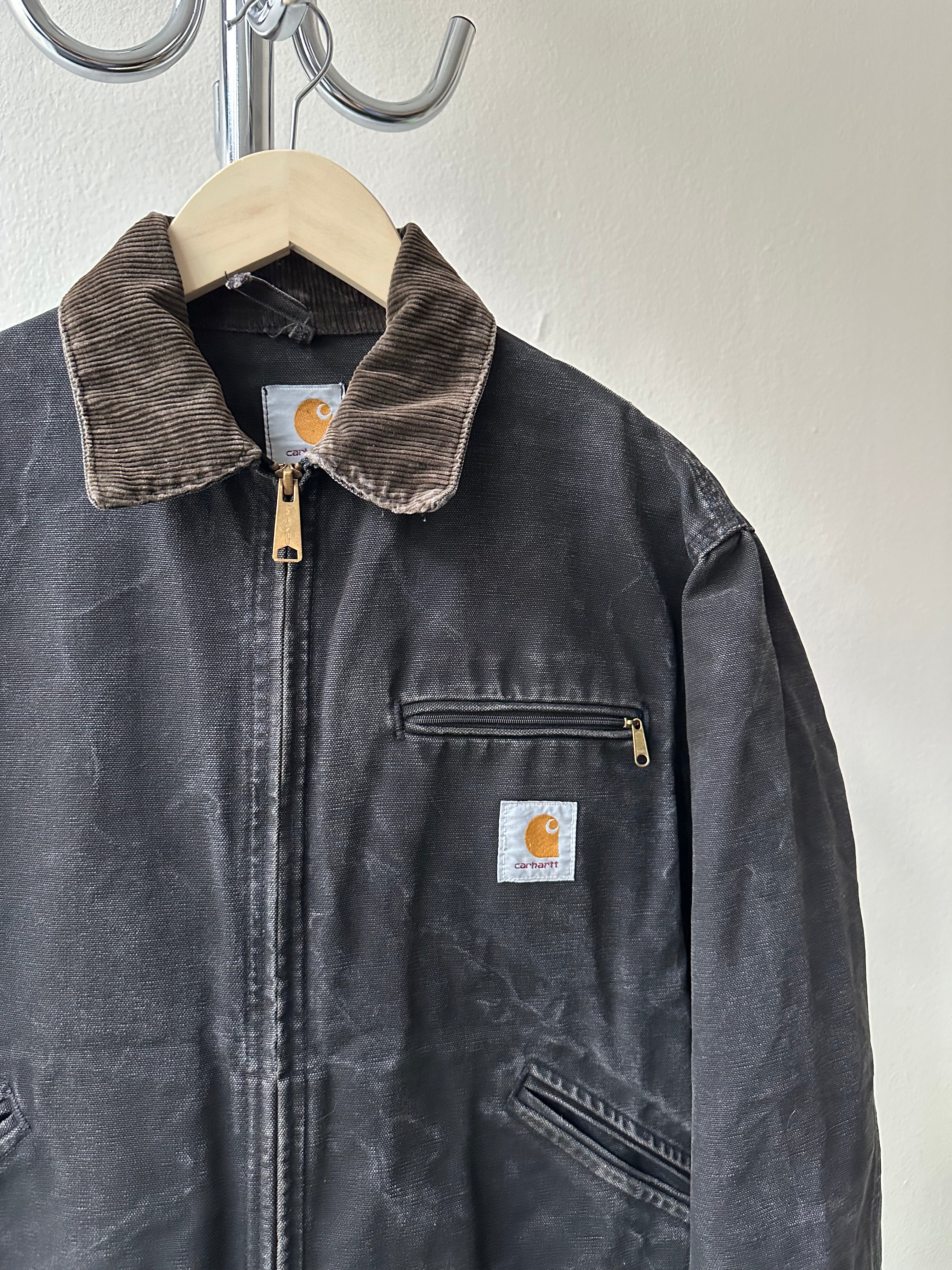 1990s Carhartt Detroit Faded Jacket - size M