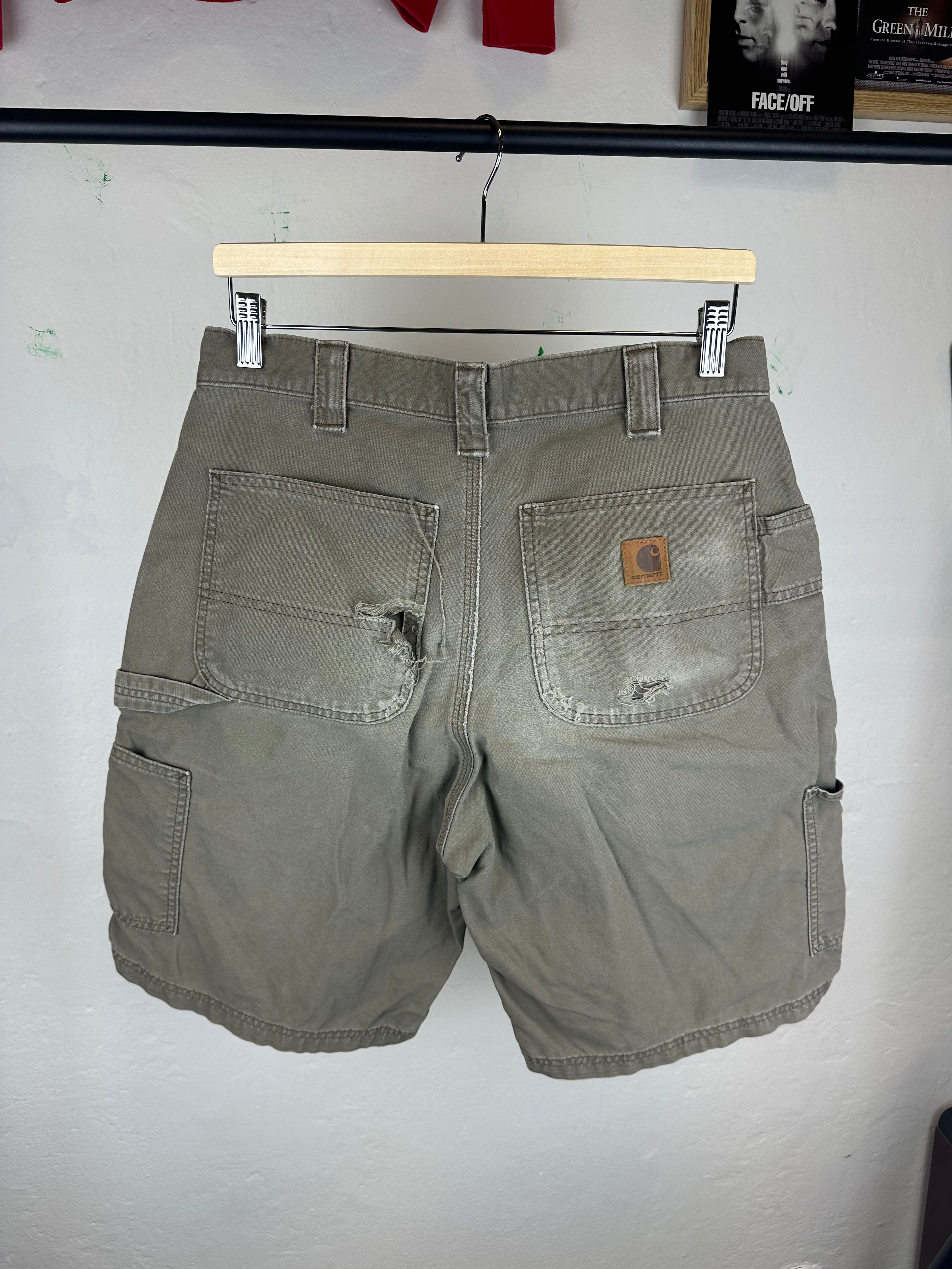 Vintage Carhartt Distressed Shorts - size 32