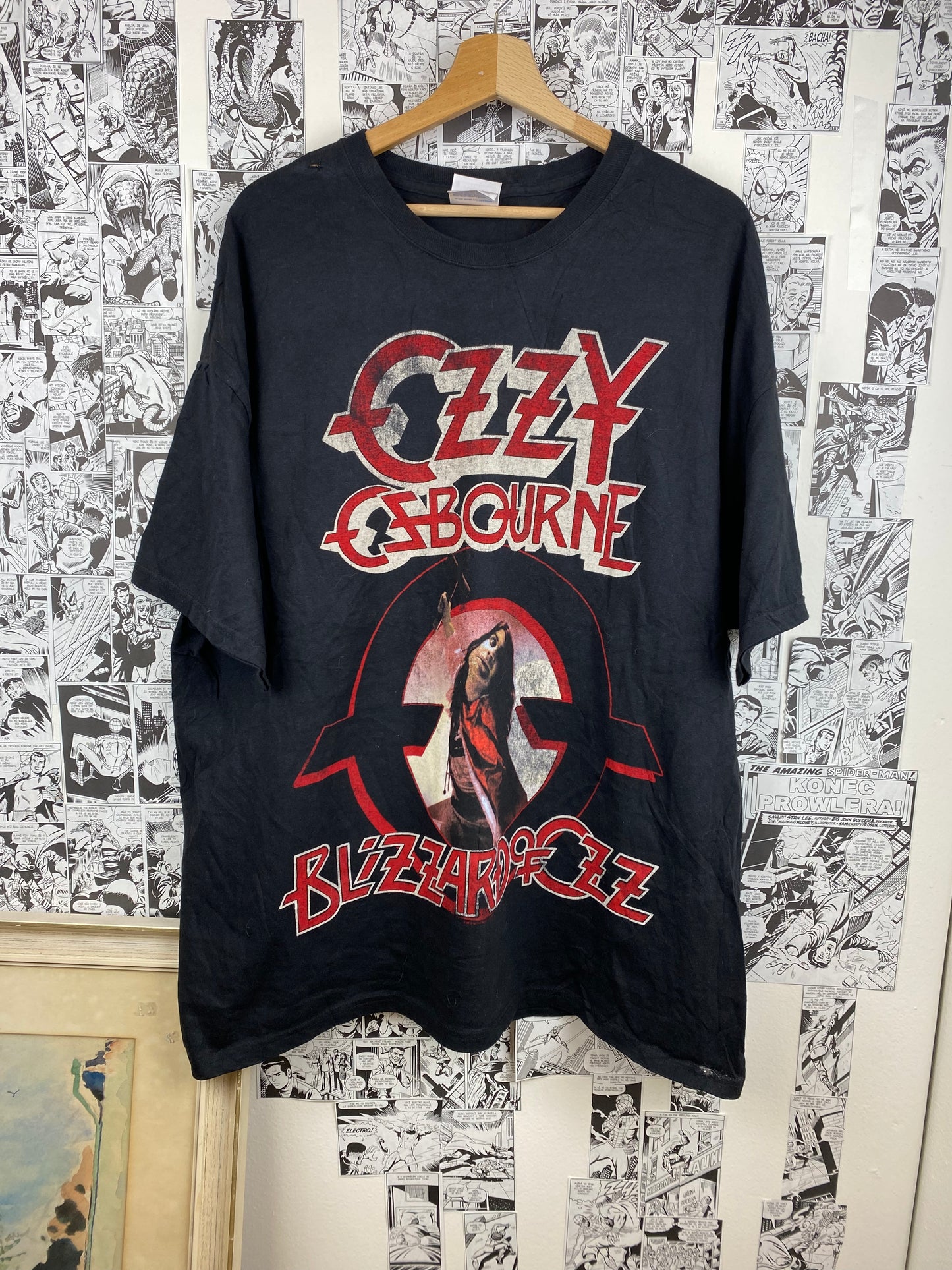 Vintage Ozzy Ozbourne “Blizzard of Ozz” t-shirt - size XXL