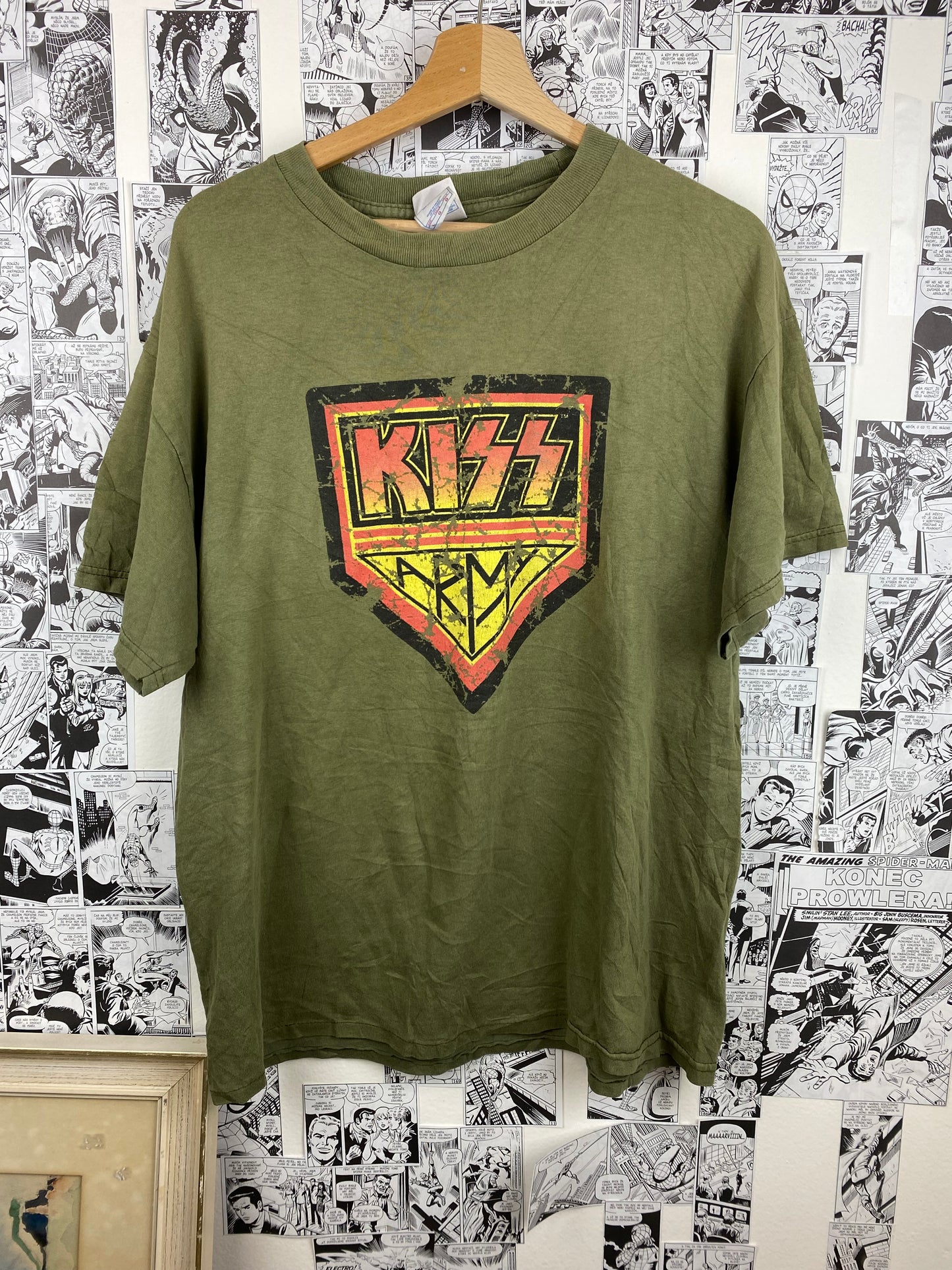 Vintage Kiss Army 00s t-shirt - size L