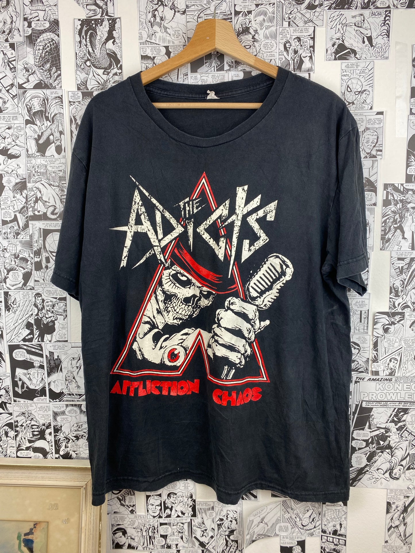 Vintage the Adicts “ Chaos” t-shirt
