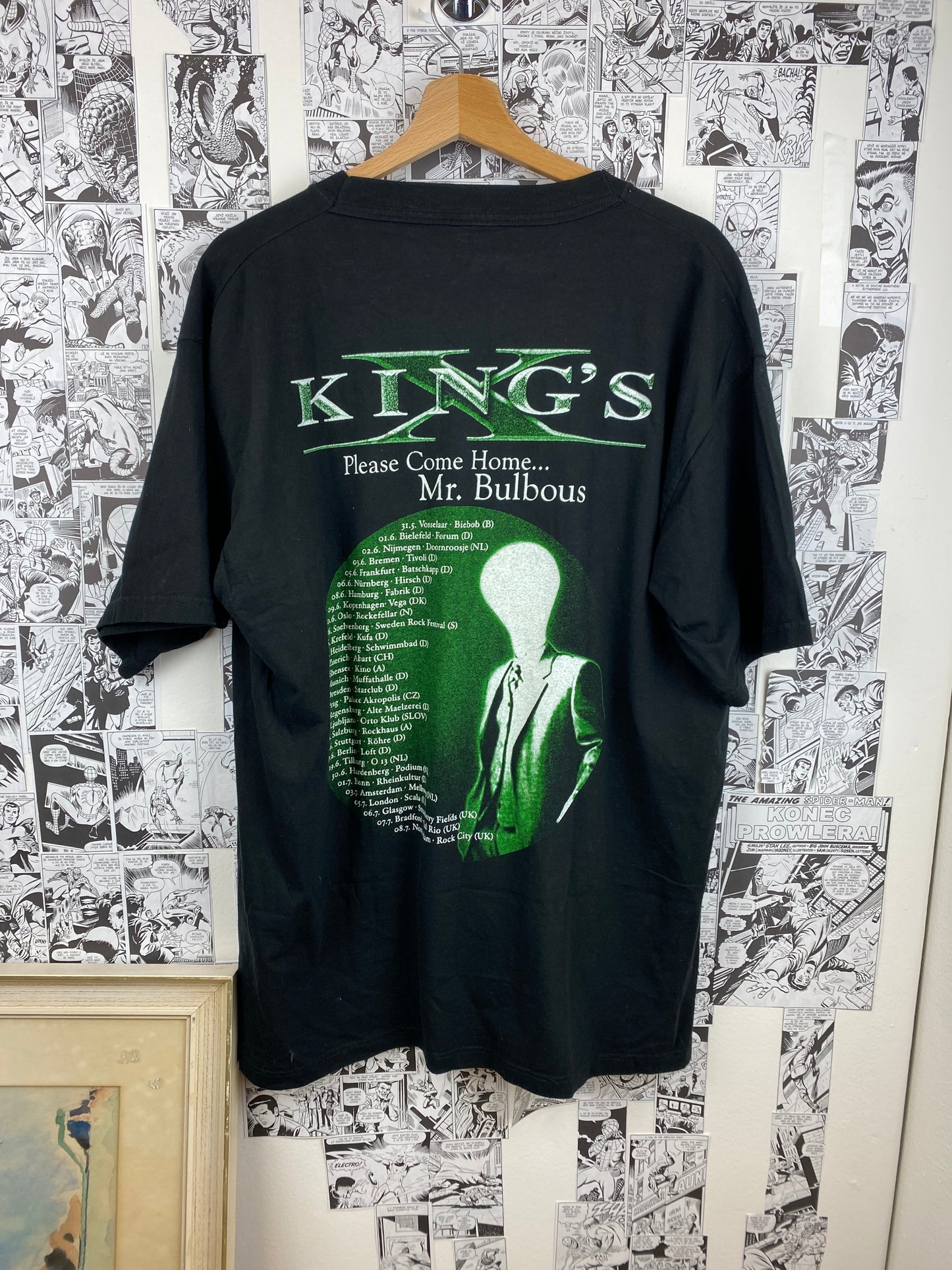 Vintage King’s X “Come Home Mr. Bulbous” t-shirt - size XL