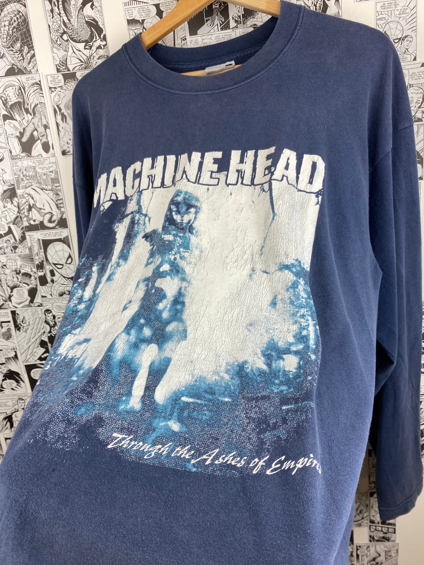 Vintage Machine Head “ Throught the Ashes of Empires” t-shirt - size L