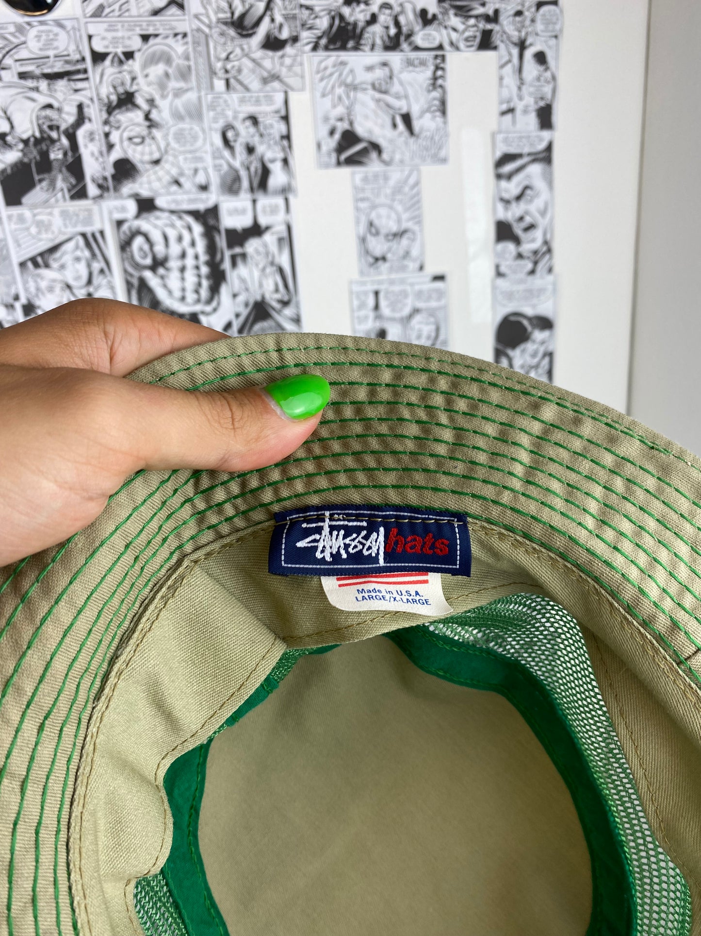 Stüssy Fisherman 90s Made in USA hat