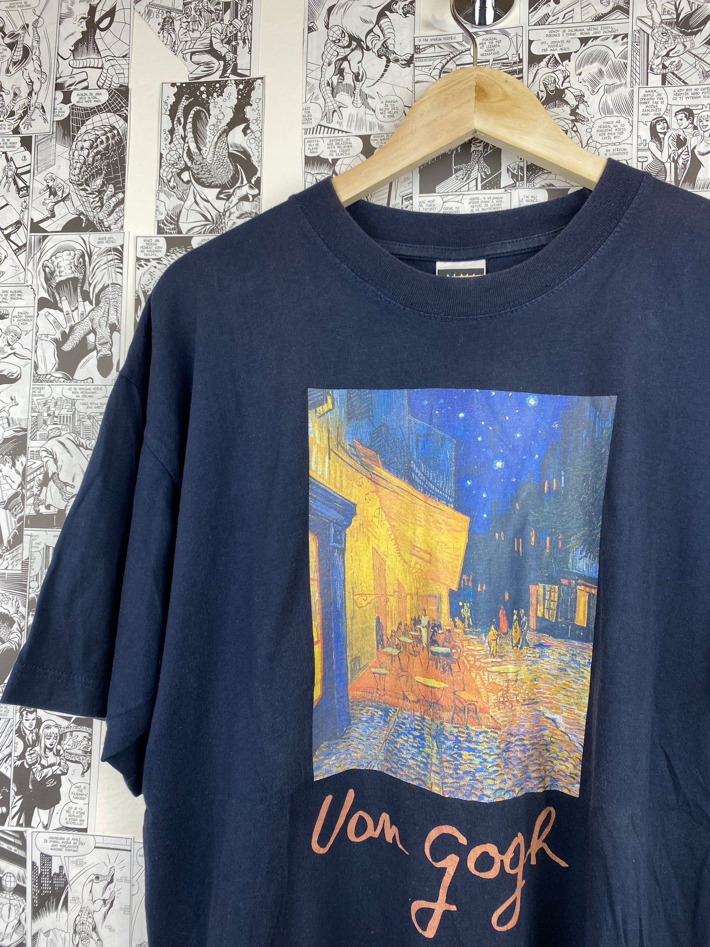 Vintage Van Gogh “Café Terrace at Night” 90s t-shirt - size XL