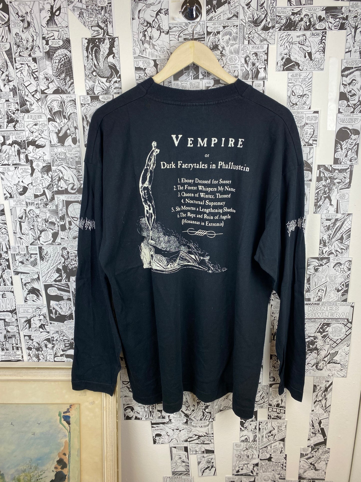 Vintage Cradle of Filth “Vempire” 90s t-shirt - size XL
