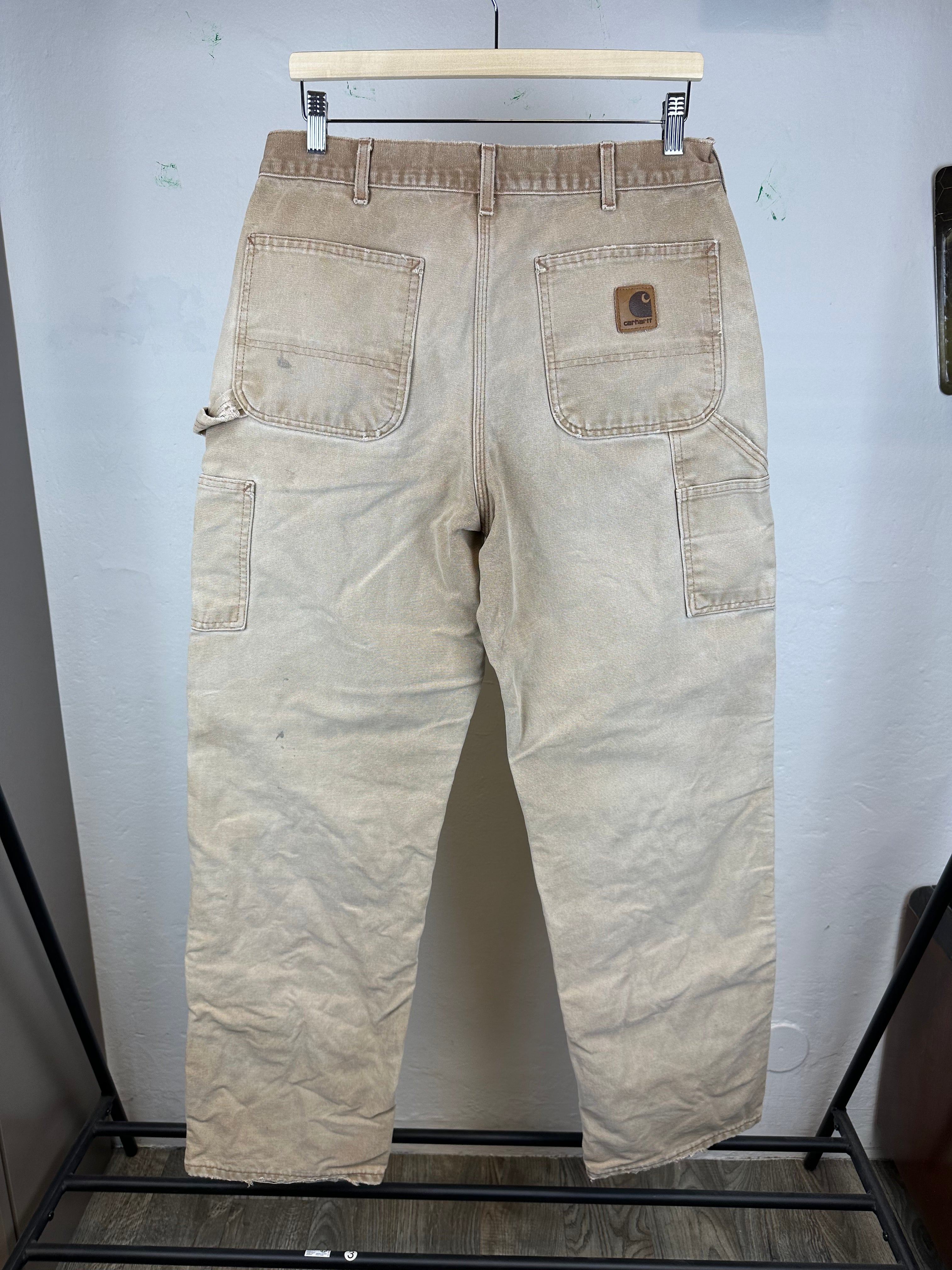 Vintage Carhartt Sun Faded Pants - size 33x34