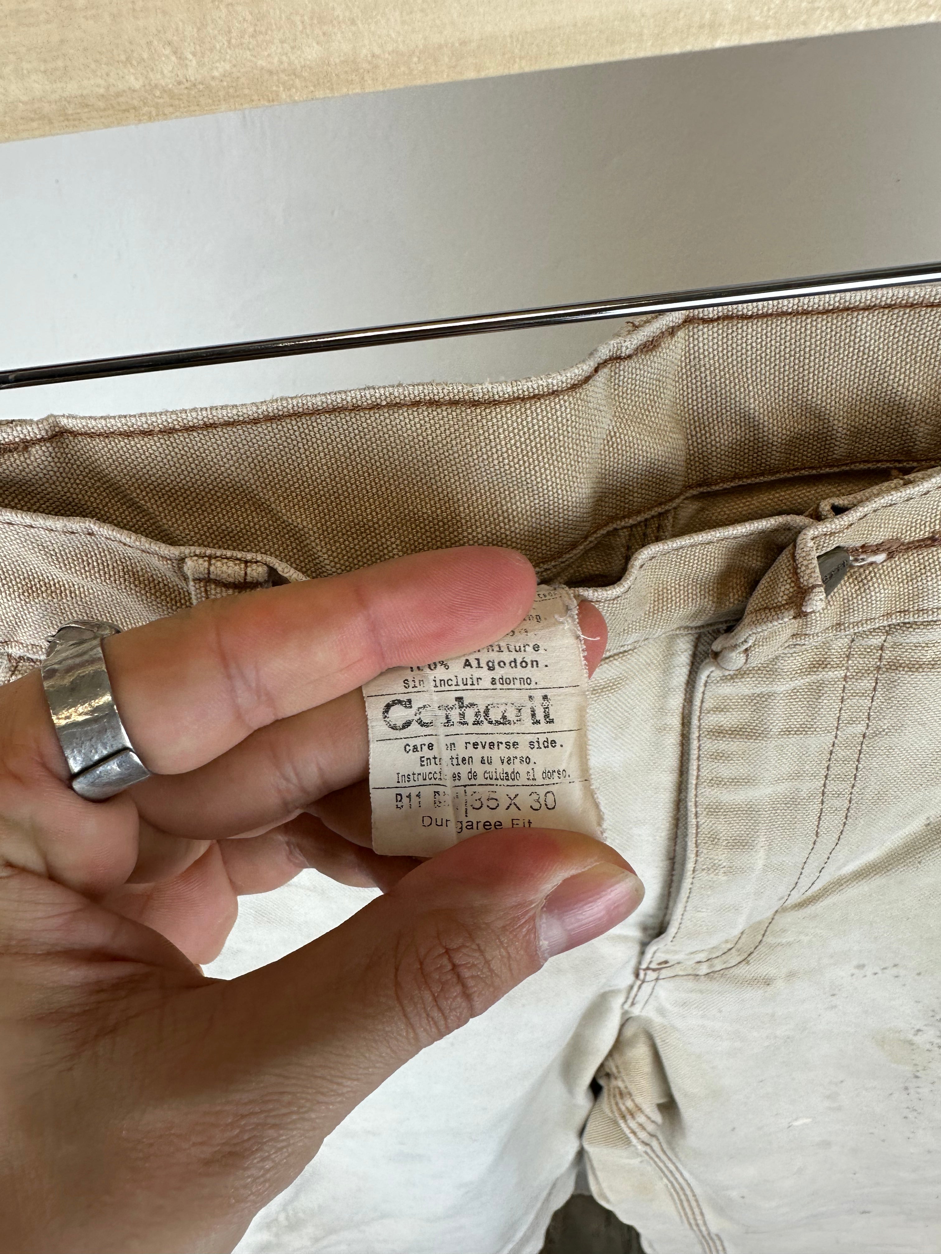 Vintage Carhartt Sun Faded Pants - size 35x30