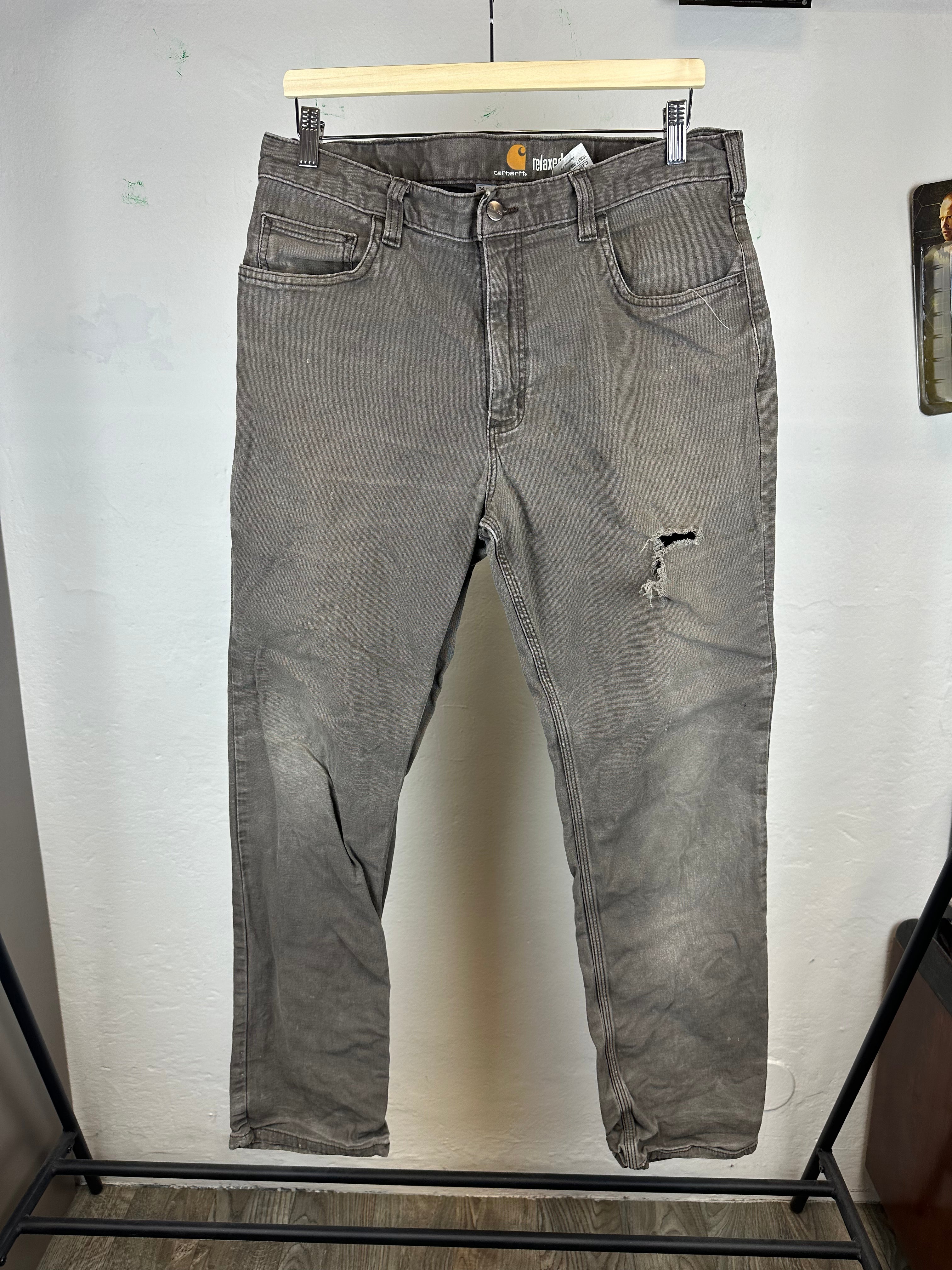 Vintage Carhartt Distressed Pants - size 34x32